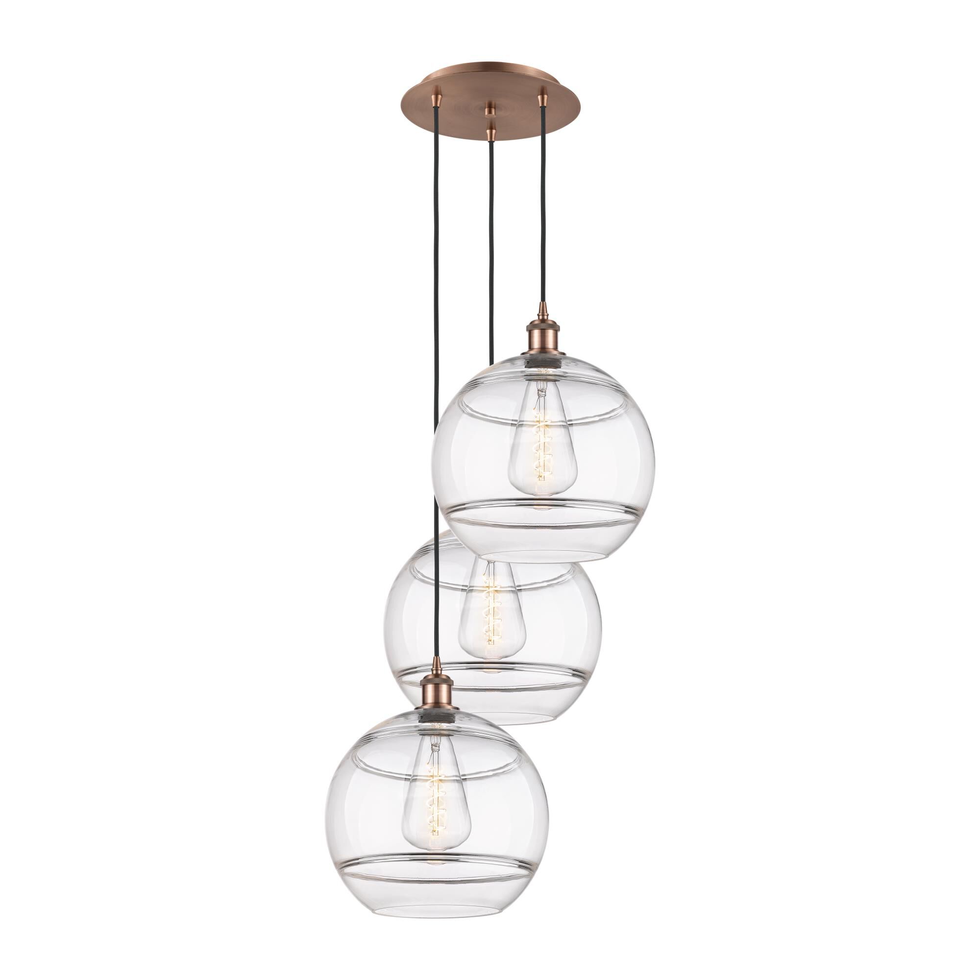 Bruno Marashlian Rochester 19 Inch Multi Light Pendant by Innovations Lighting