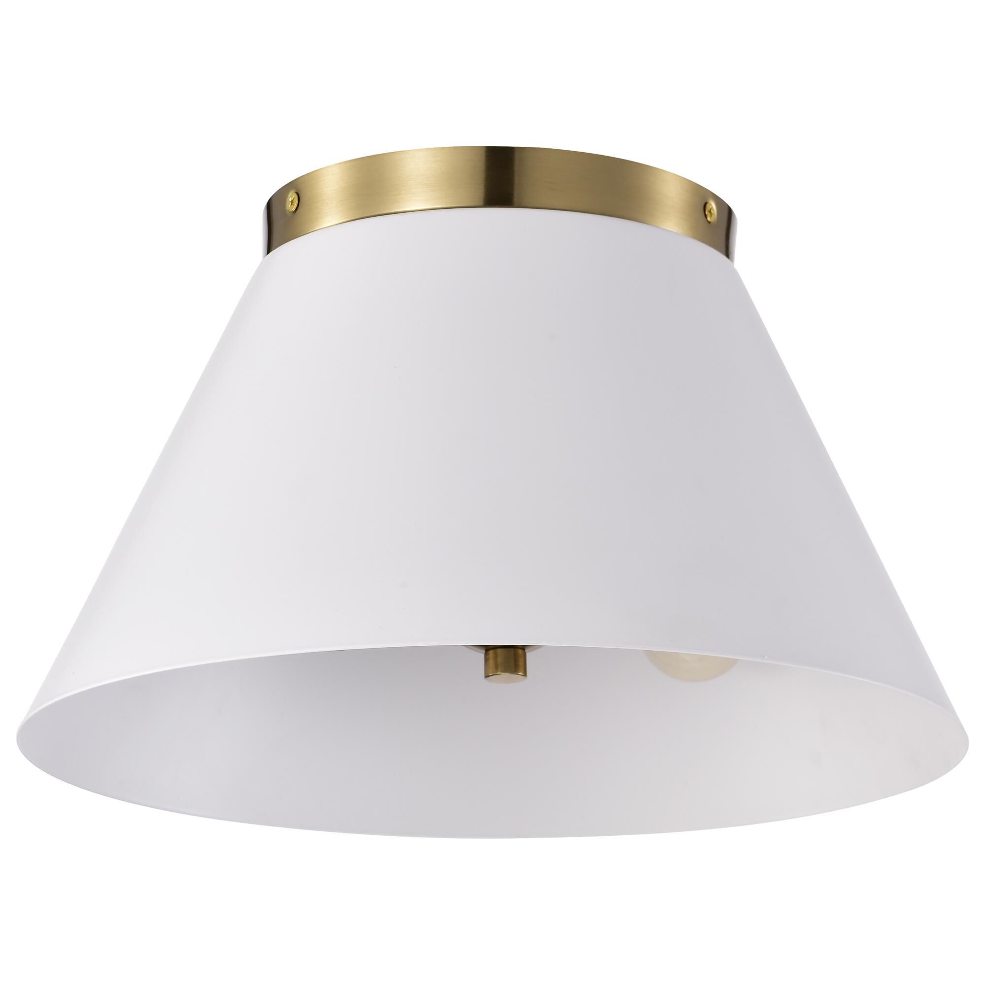 Dover 13 Inch 2 Light Flush Mount by Nuvo Lighting