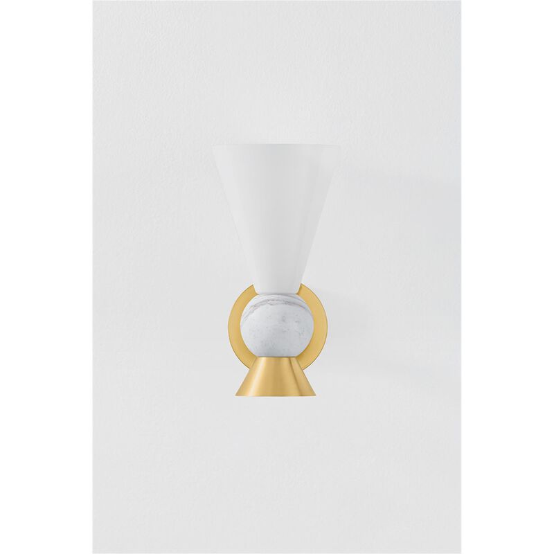 Megan Molten Mona Small Wall Sconce by Mitzi
