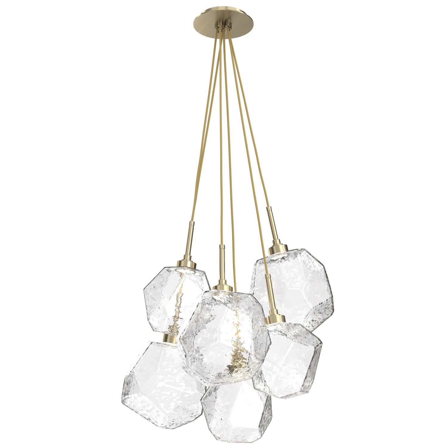 Gem 18 Inch 6 Light LED Multi Light Pendant by Hammerton Studio