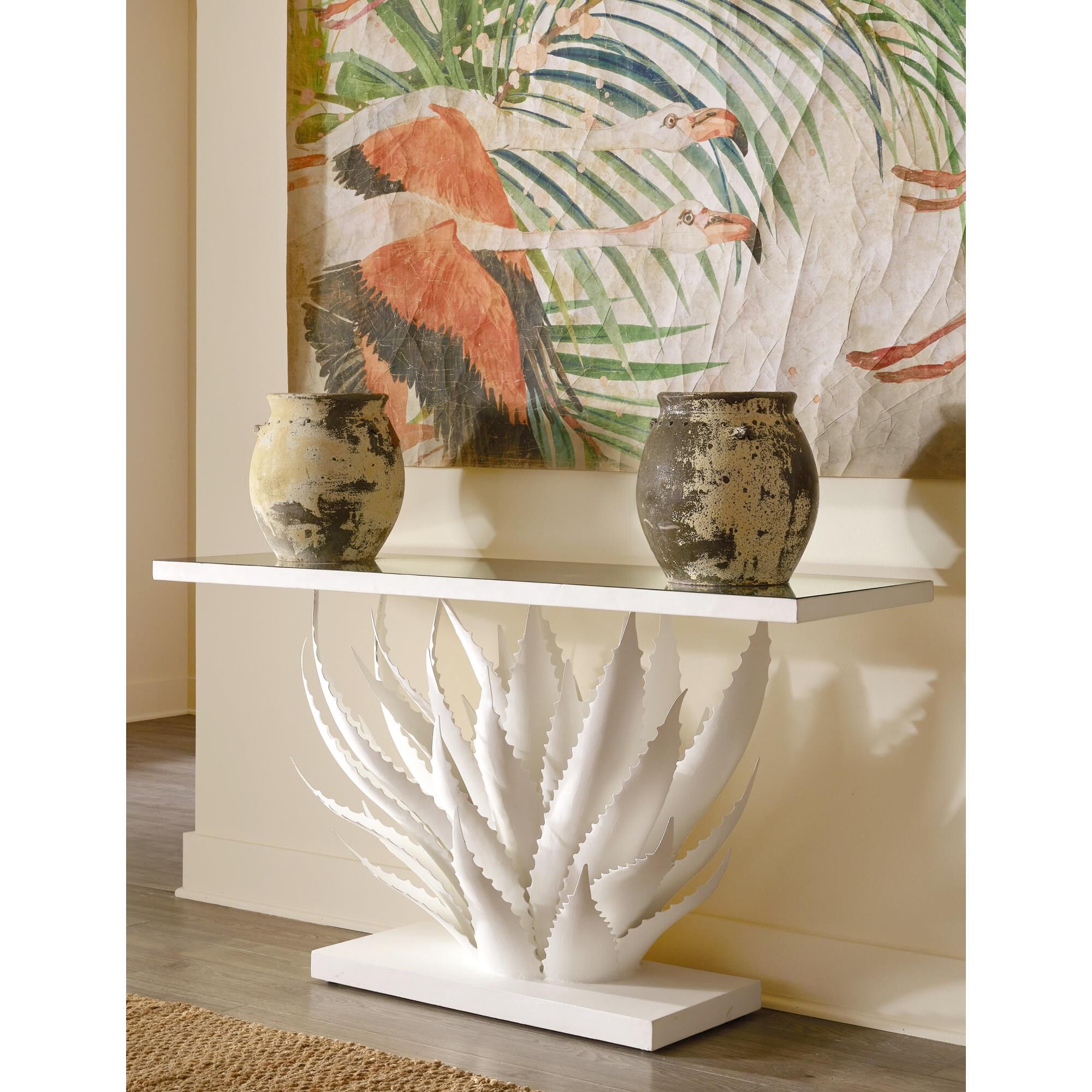 Agave Console Table by Currey and Company