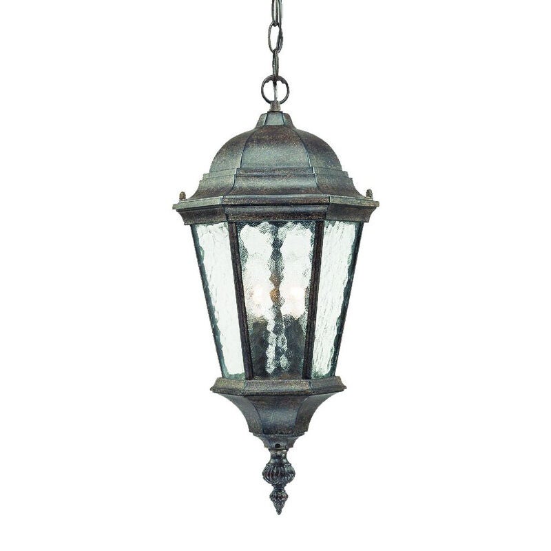 Telfair 20 Inch Tall 2 Light Outdoor Hanging Lantern by Acclaim Lighting