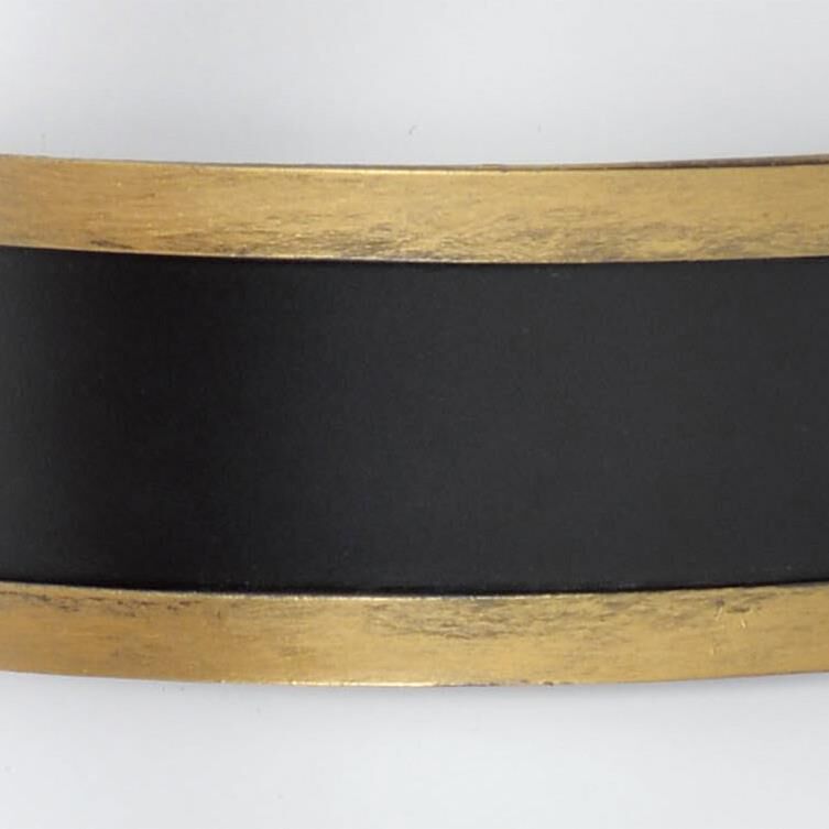 Shown in Matte Black + Textured Gold+Textured Gold finish and Glass glass and White shade