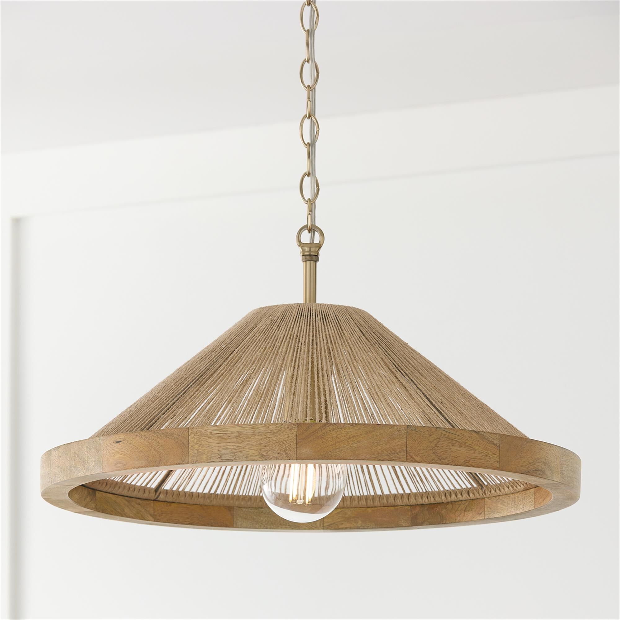 Shown in Matte Brass finish