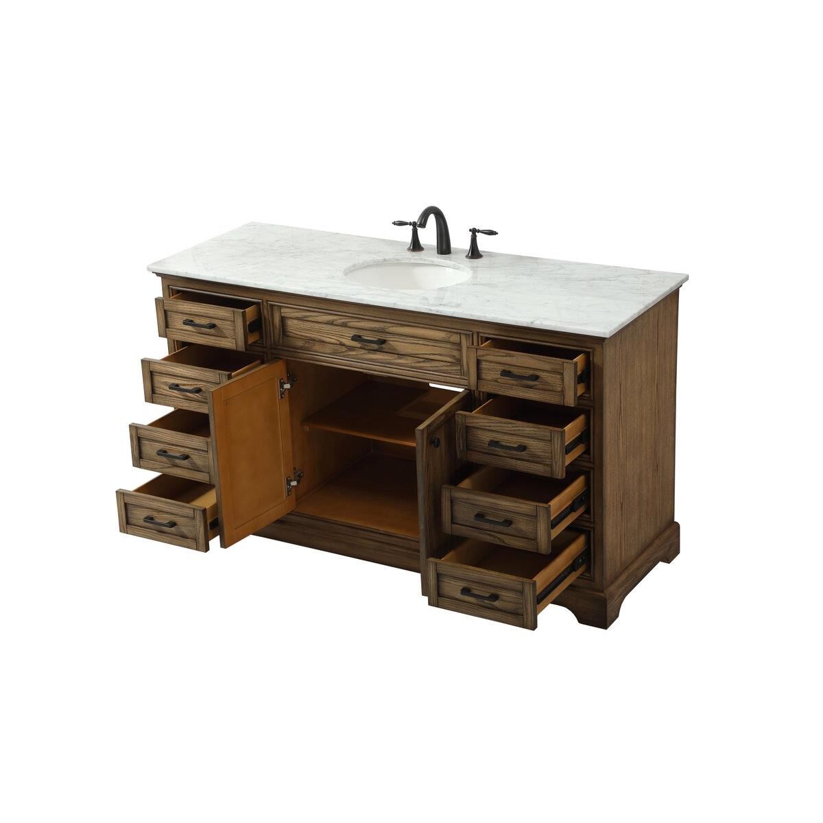 Shown in Driftwood finish