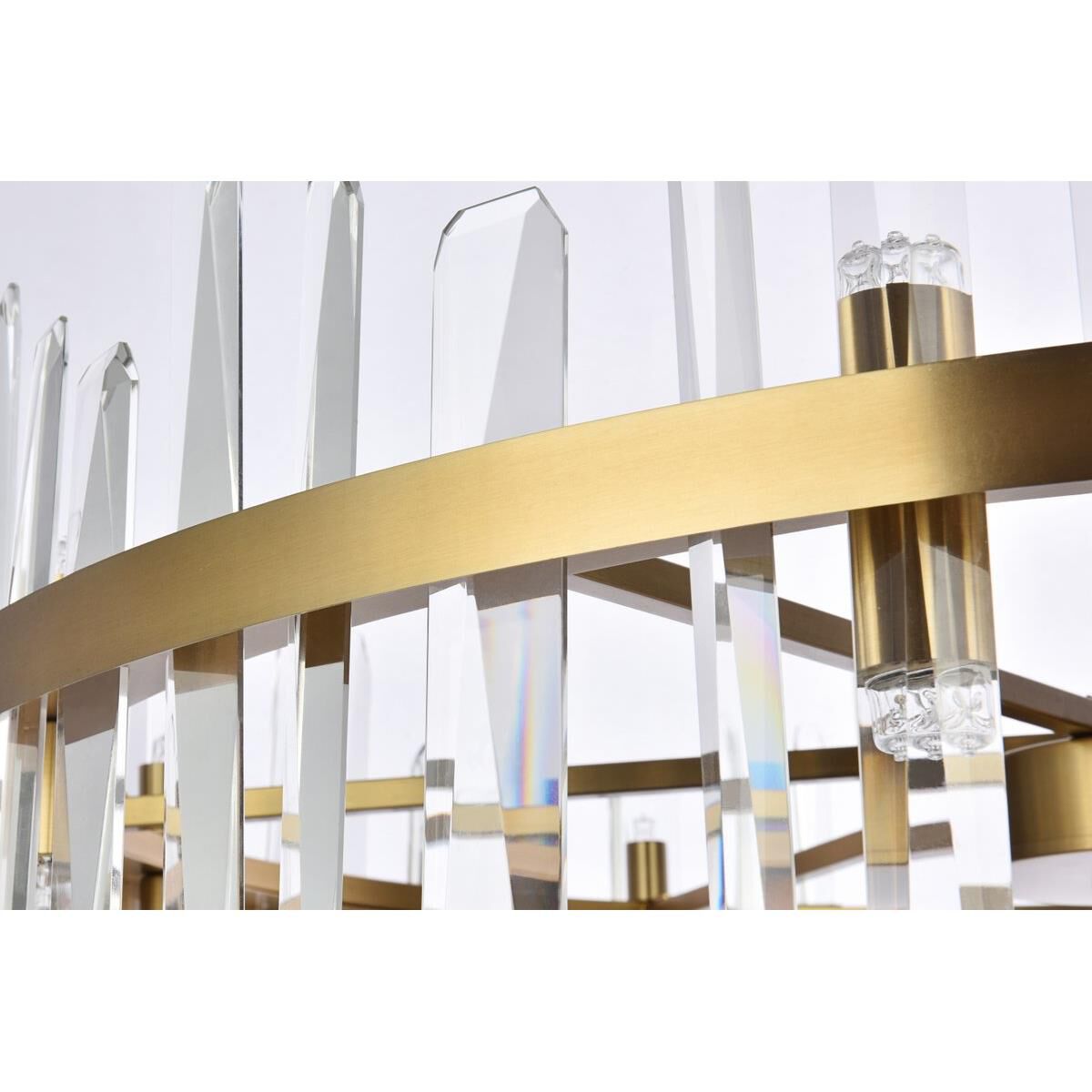 Serena 36 Inch 16 Light Chandelier by Elegant Lighting