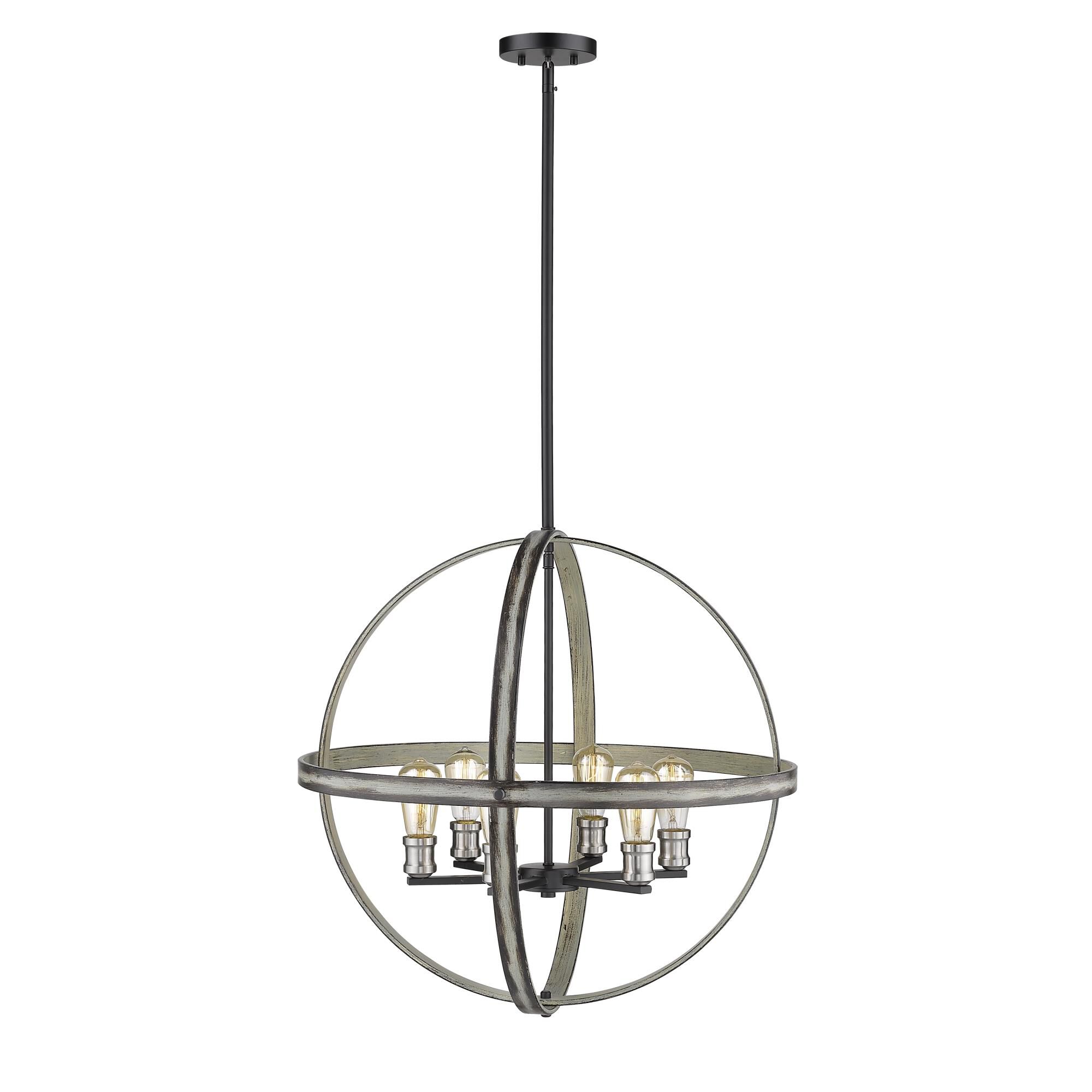 Kirkland 26 Inch 6 Light Chandelier by Z-Lite