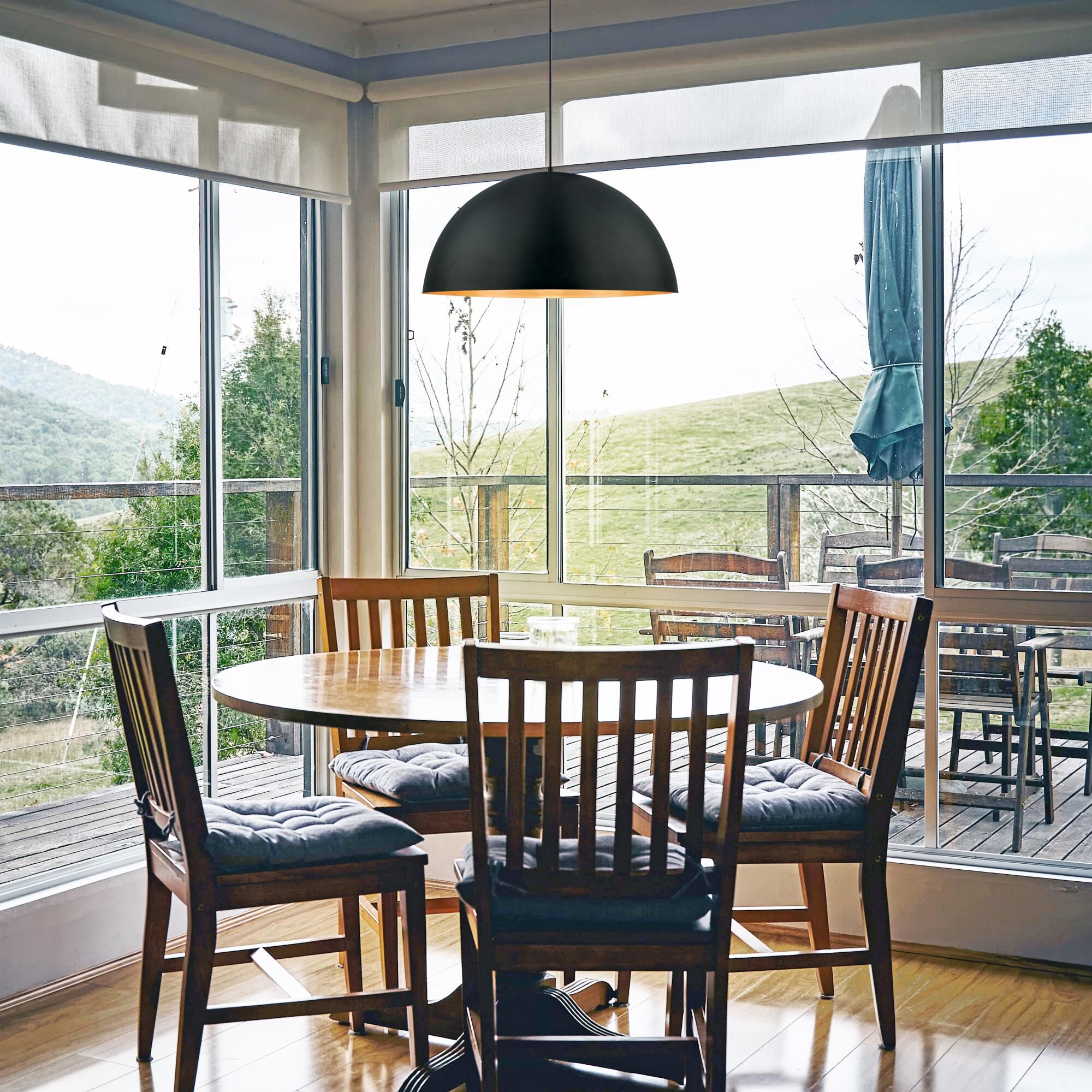 Eglo Lighting Eglo Gaetano 31 Inch LED Large Pendant