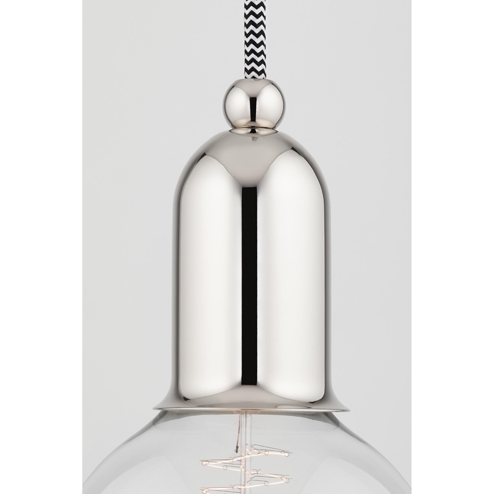 Shown in Polished Nickel finish