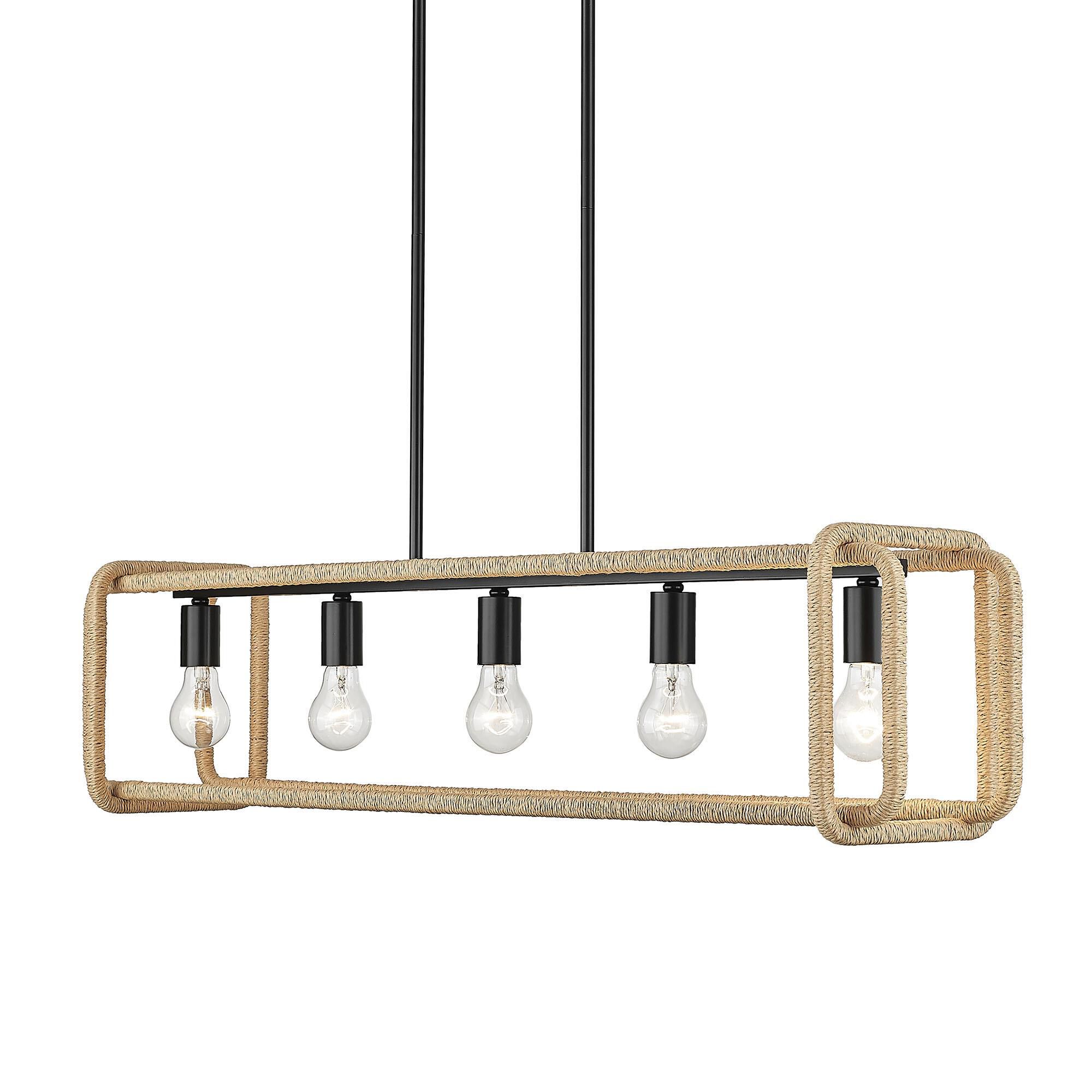 Camden 41 Inch Linear Suspension Light by Golden Lighting