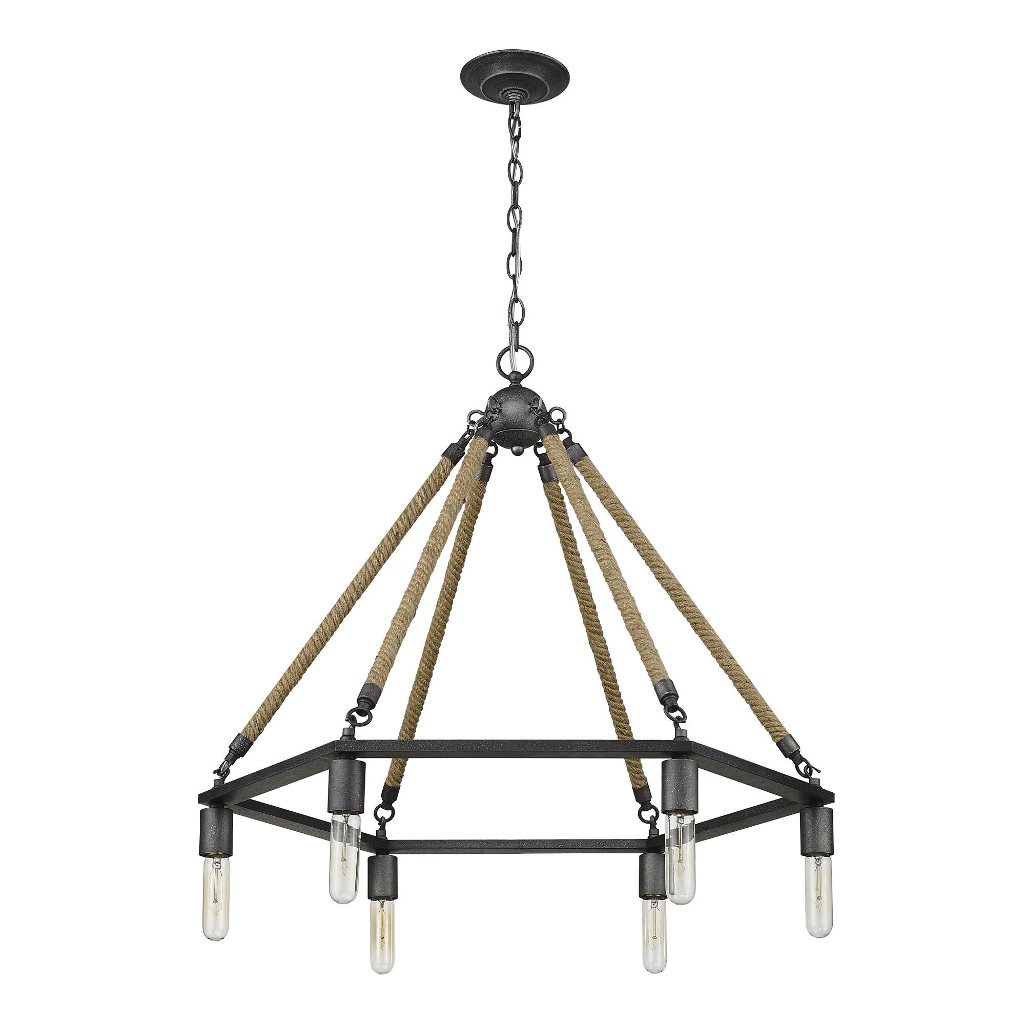 Shown in Antique Gray finish and -- glass and -- shade