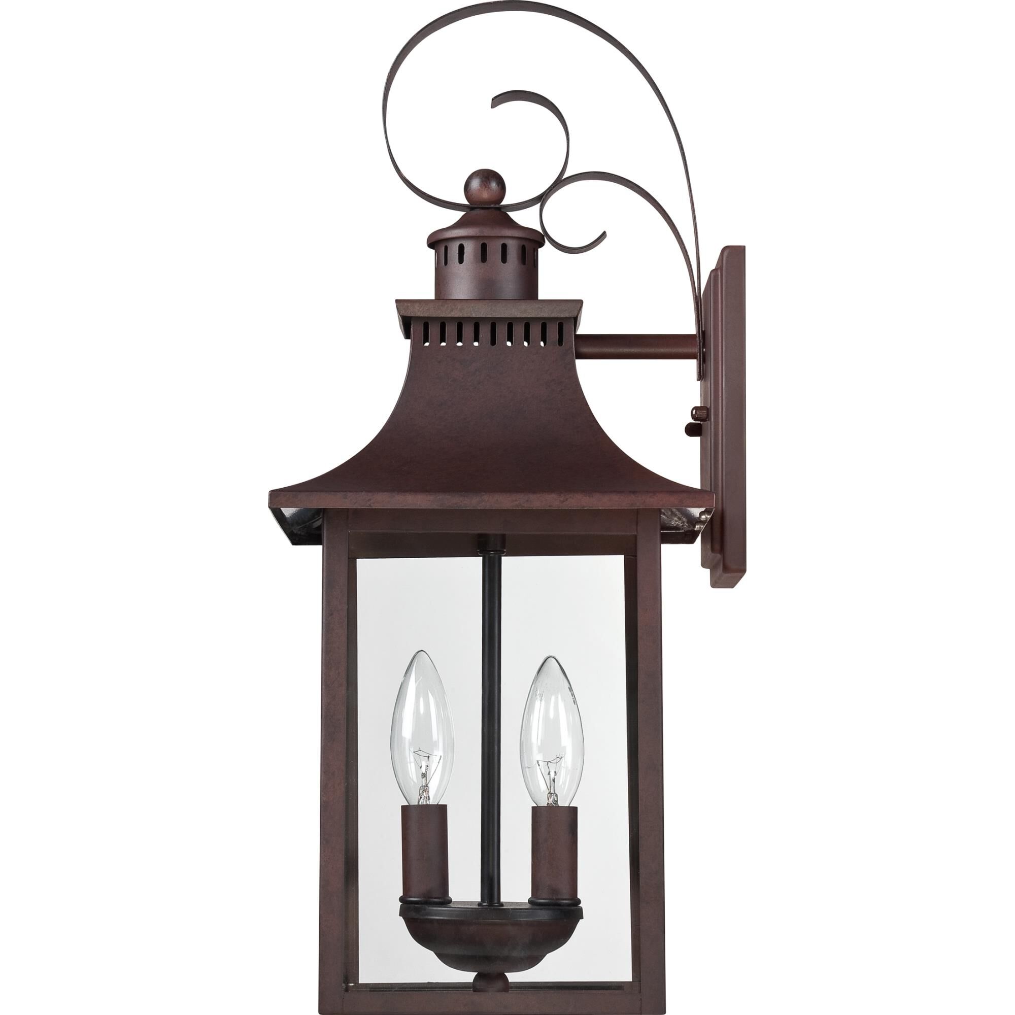 Chancellor 19 Inch Tall 2 Light Outdoor Wall Light by Quoizel