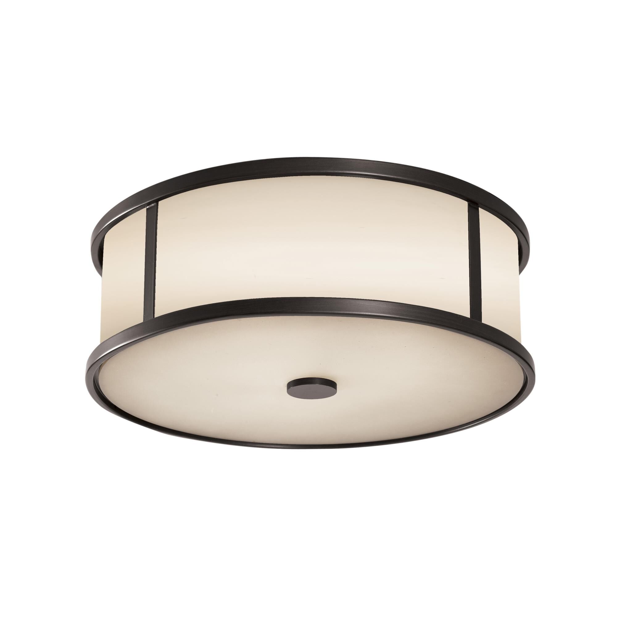 Dakota 14 Inch 3 Light Outdoor Flush Mount by Generation Lighting