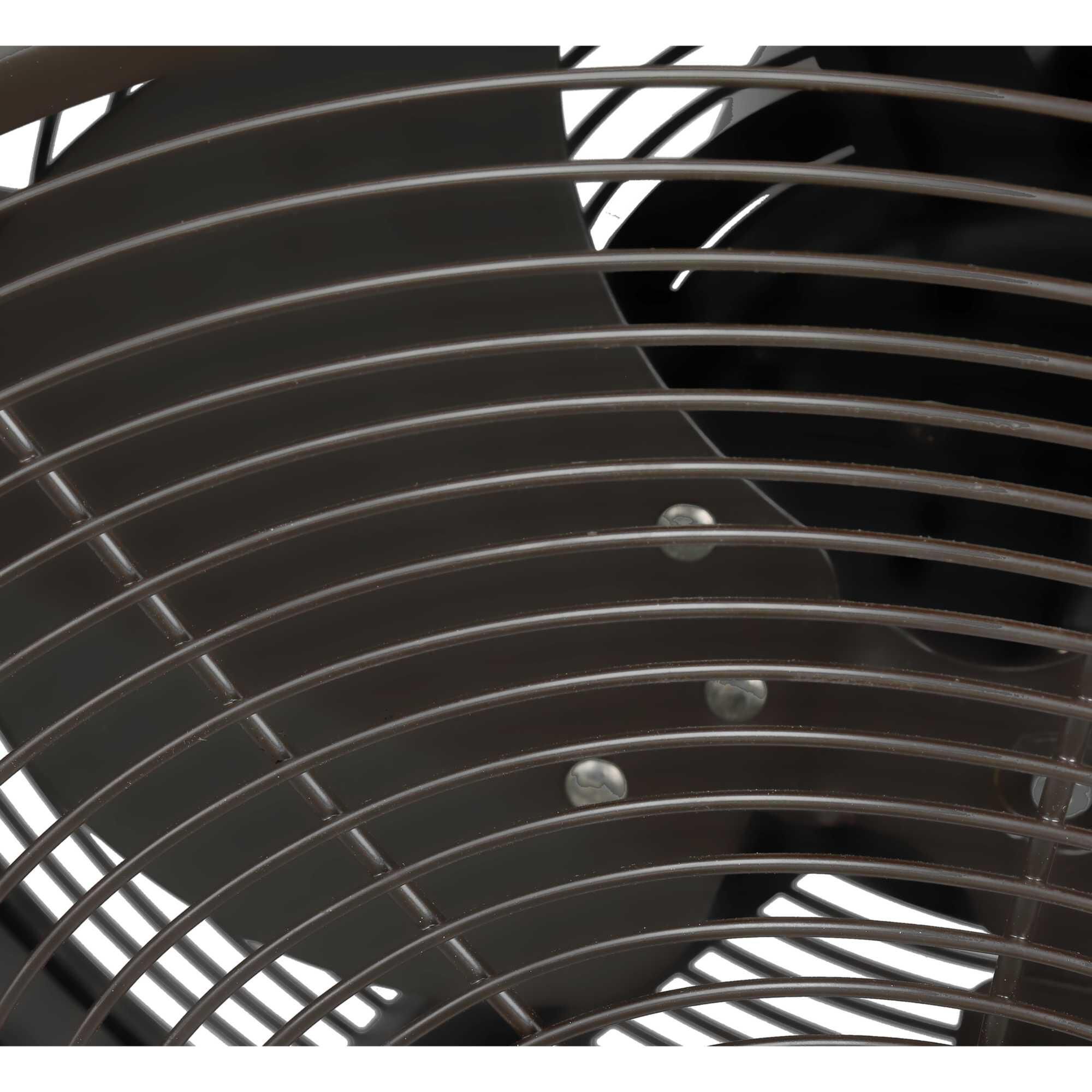 Shown in Architectural Bronze finish and White Shatterproof glass and Plastic shade