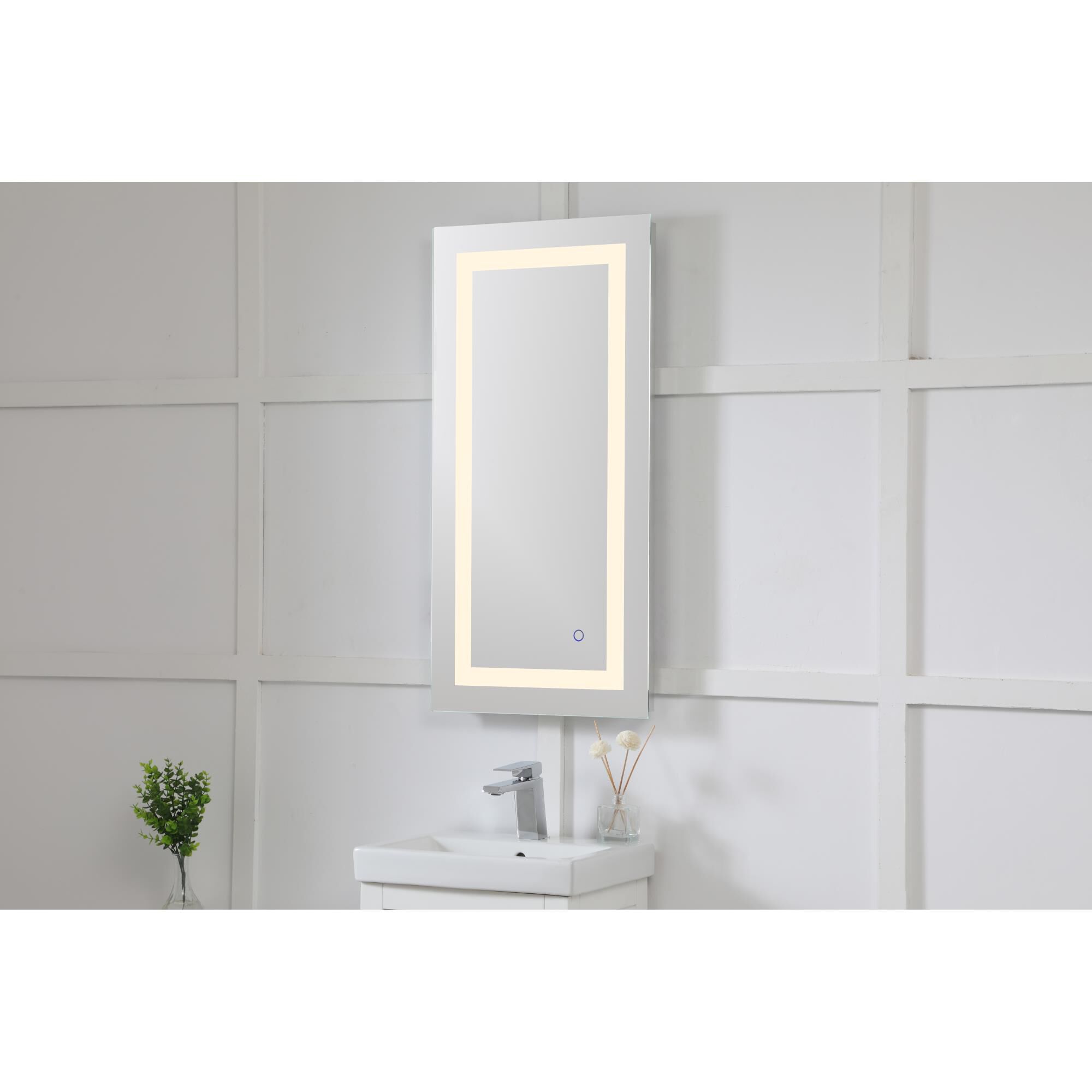 Helios LED Lighted Mirrors by Elegant Decor