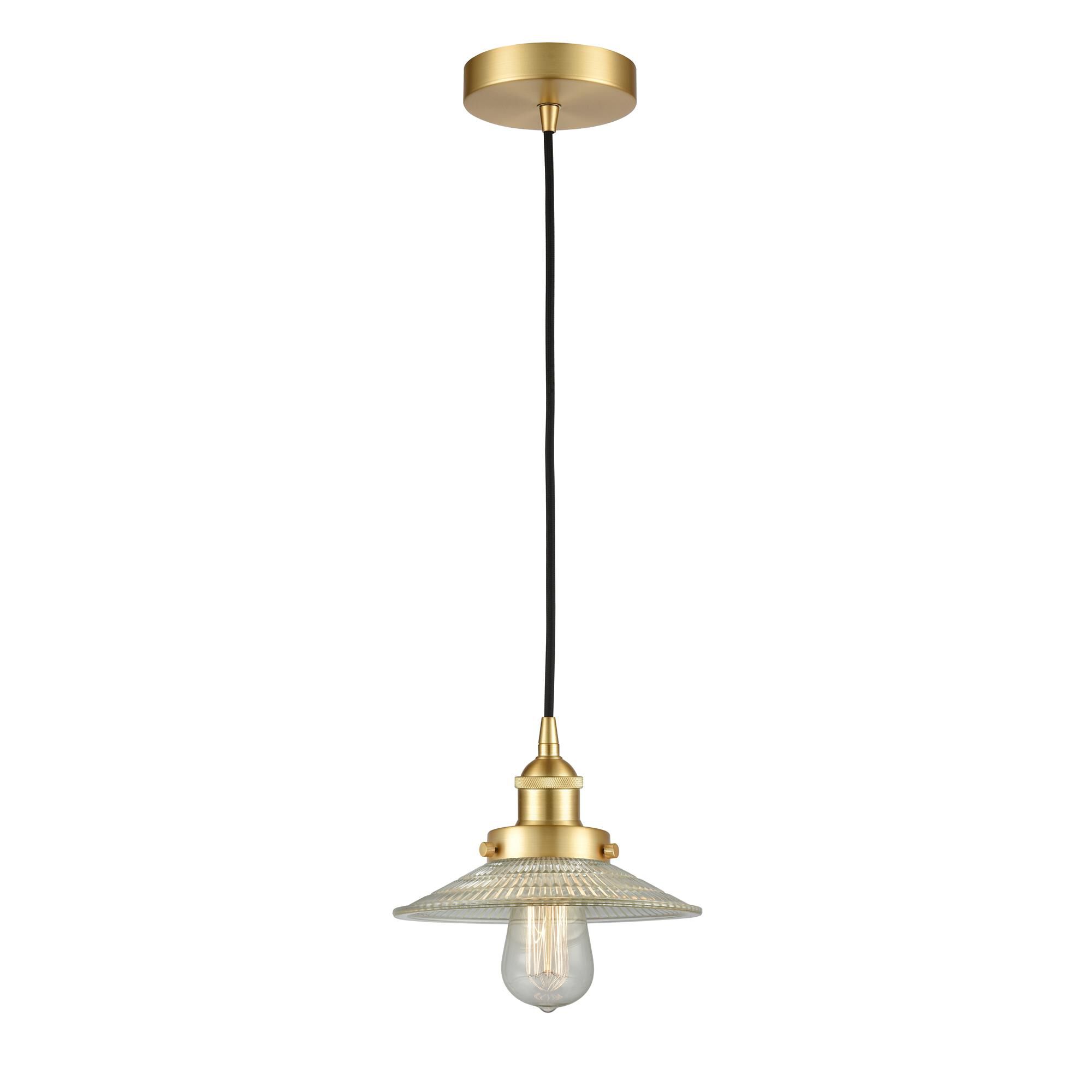 Bruno Marashlian Halophane 9 Inch Mini Pendant by Innovations Lighting