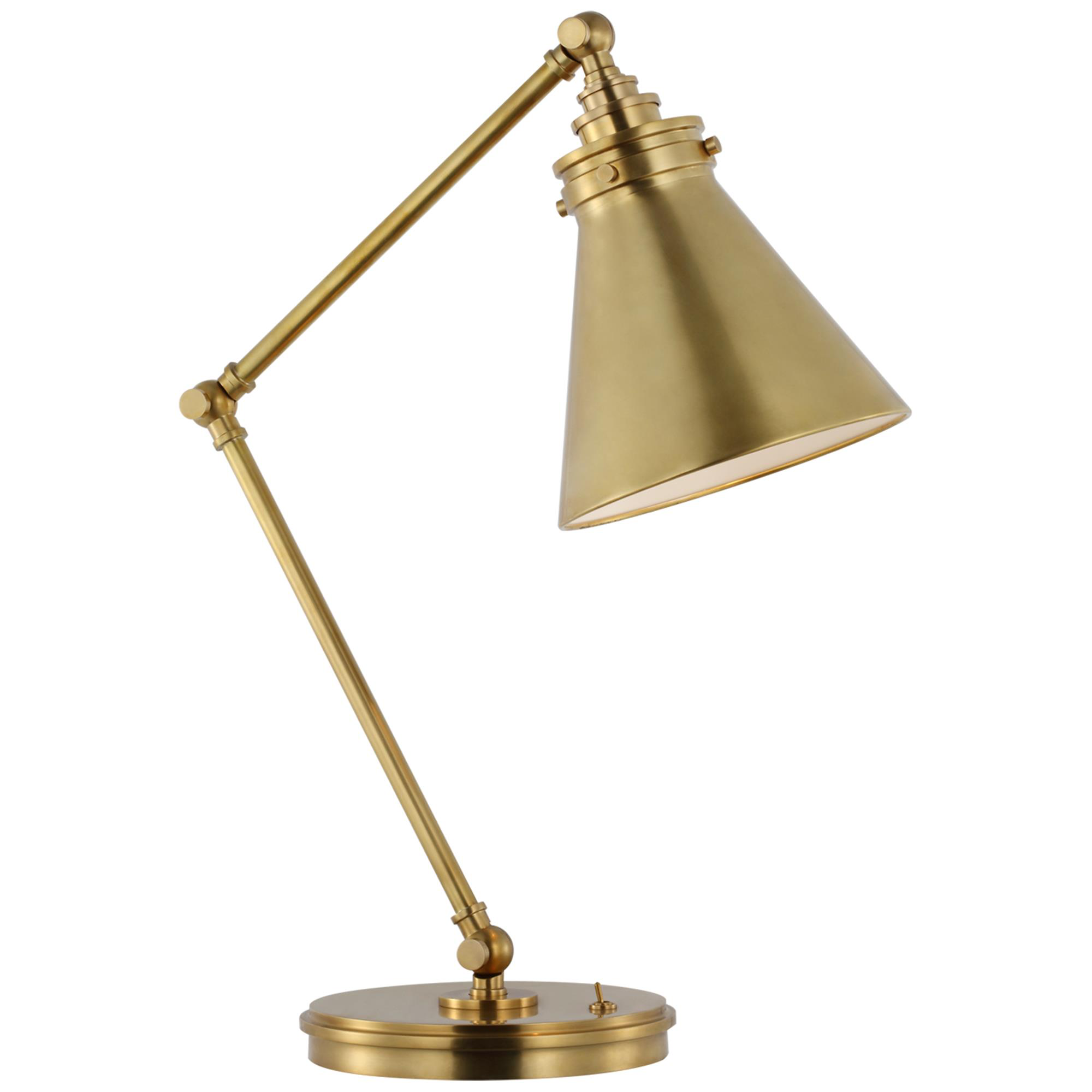 Shown in Antique-Burnished Brass finish