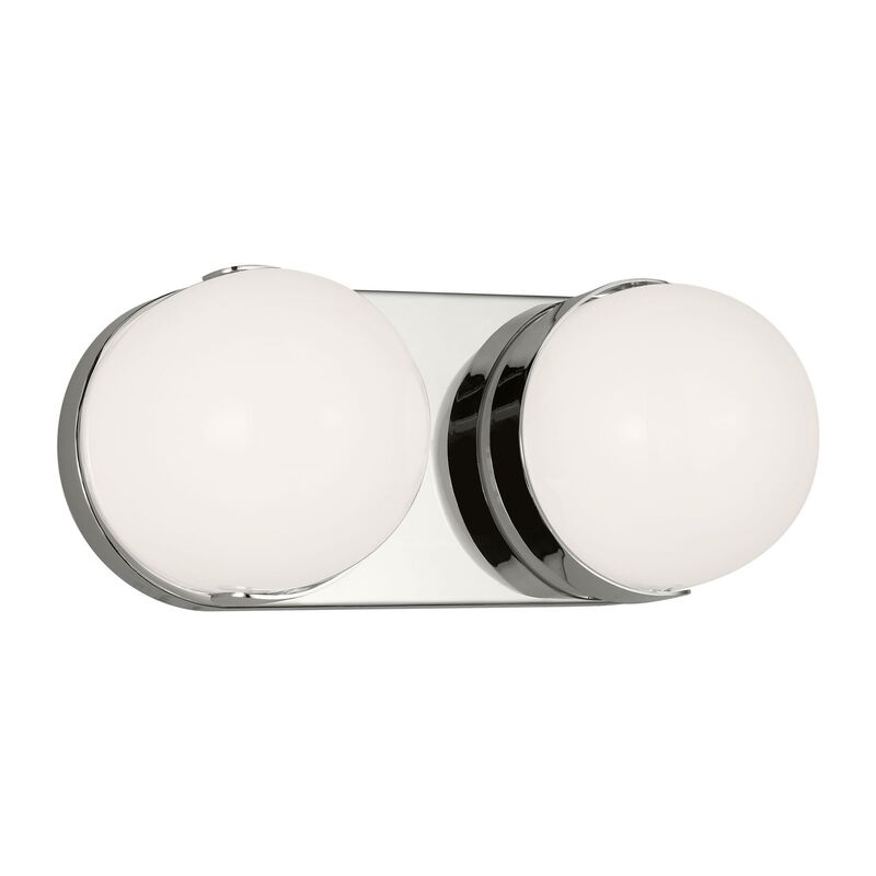 Ellen DeGeneres Syrie 12 Inch 2 Light Bath Vanity Light by Visual Comfort Studio