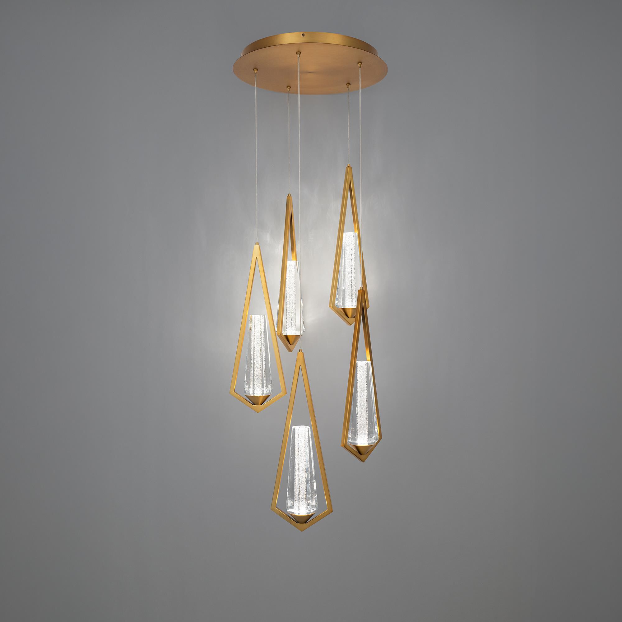 Devotion 17 Inch Multi Light Pendant by Schonbek Beyond