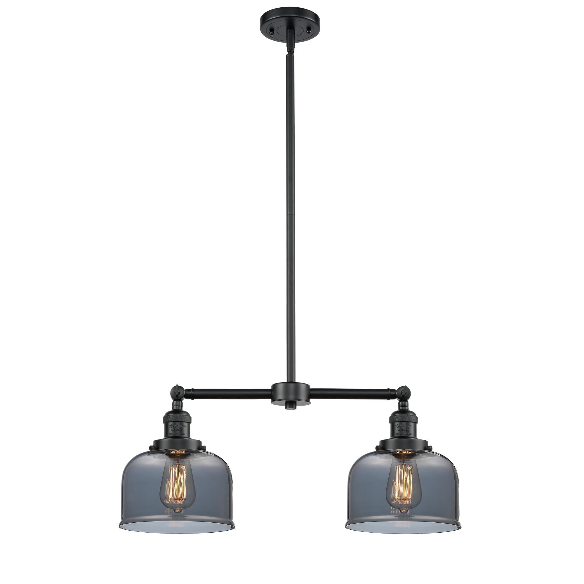 Bruno Marashlian Large Bell 21 Inch 2 Light Mini Chandelier by Innovations Lighting