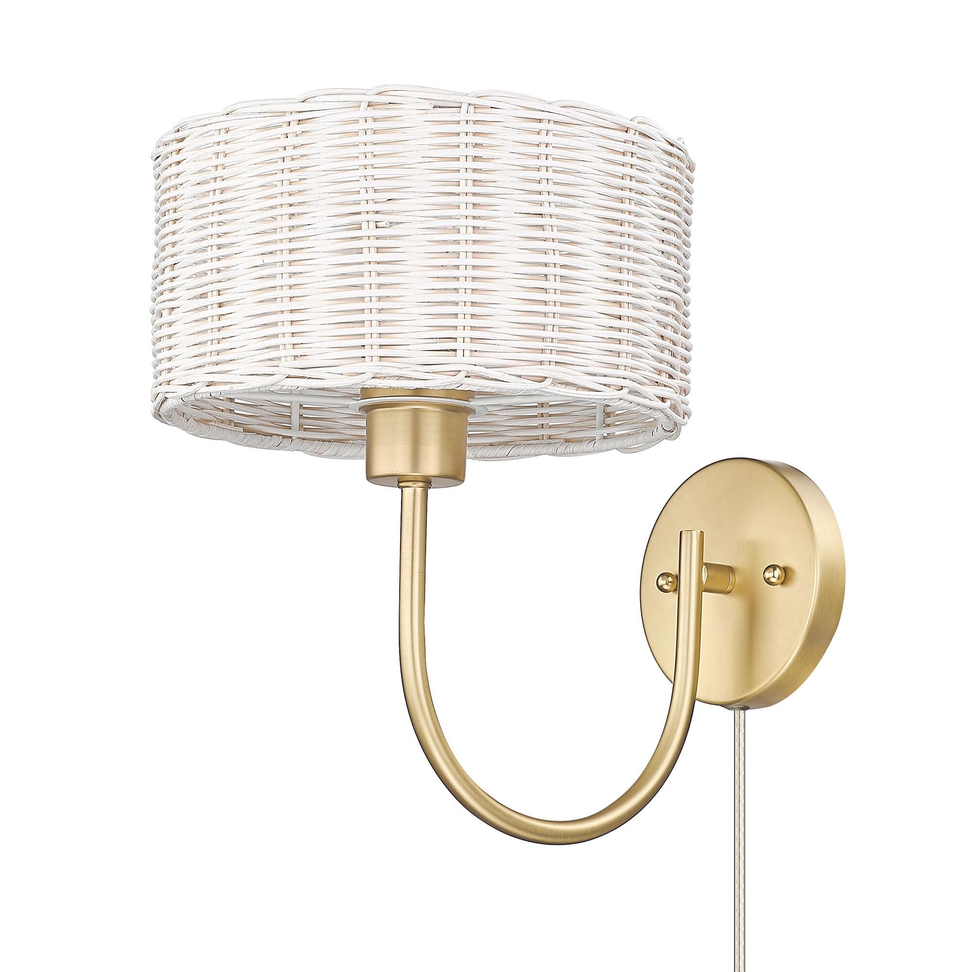 Golden Lighting Erma 12 Inch Wall Sconce