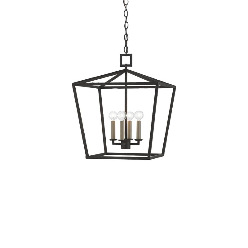 Denison 22 Inch Lantern Pendant by Currey & Company