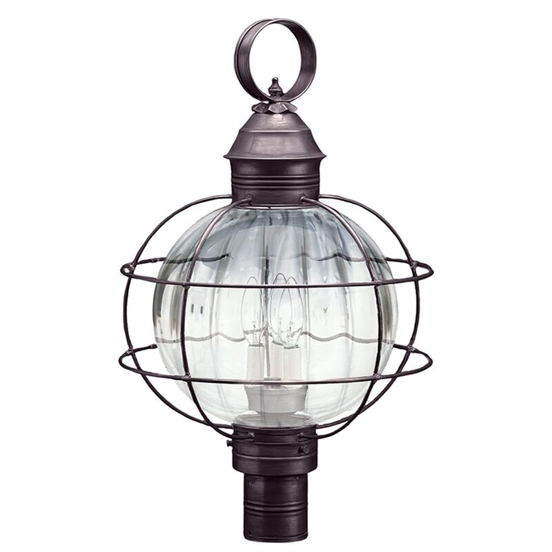 Onion 25 Inch 3 Light Outdoor Post Lamp by Northeast Lantern