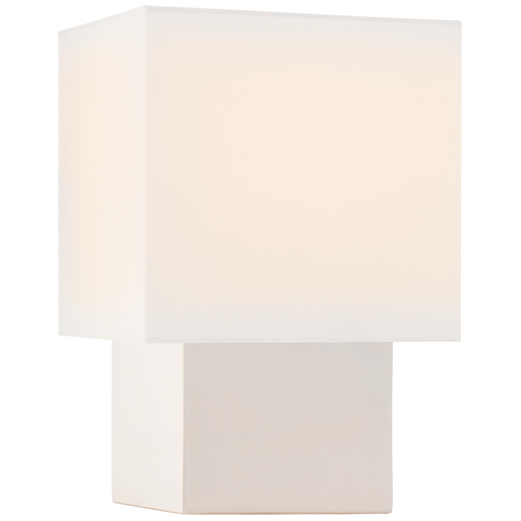 Shown in Ivory finish and Linen shade