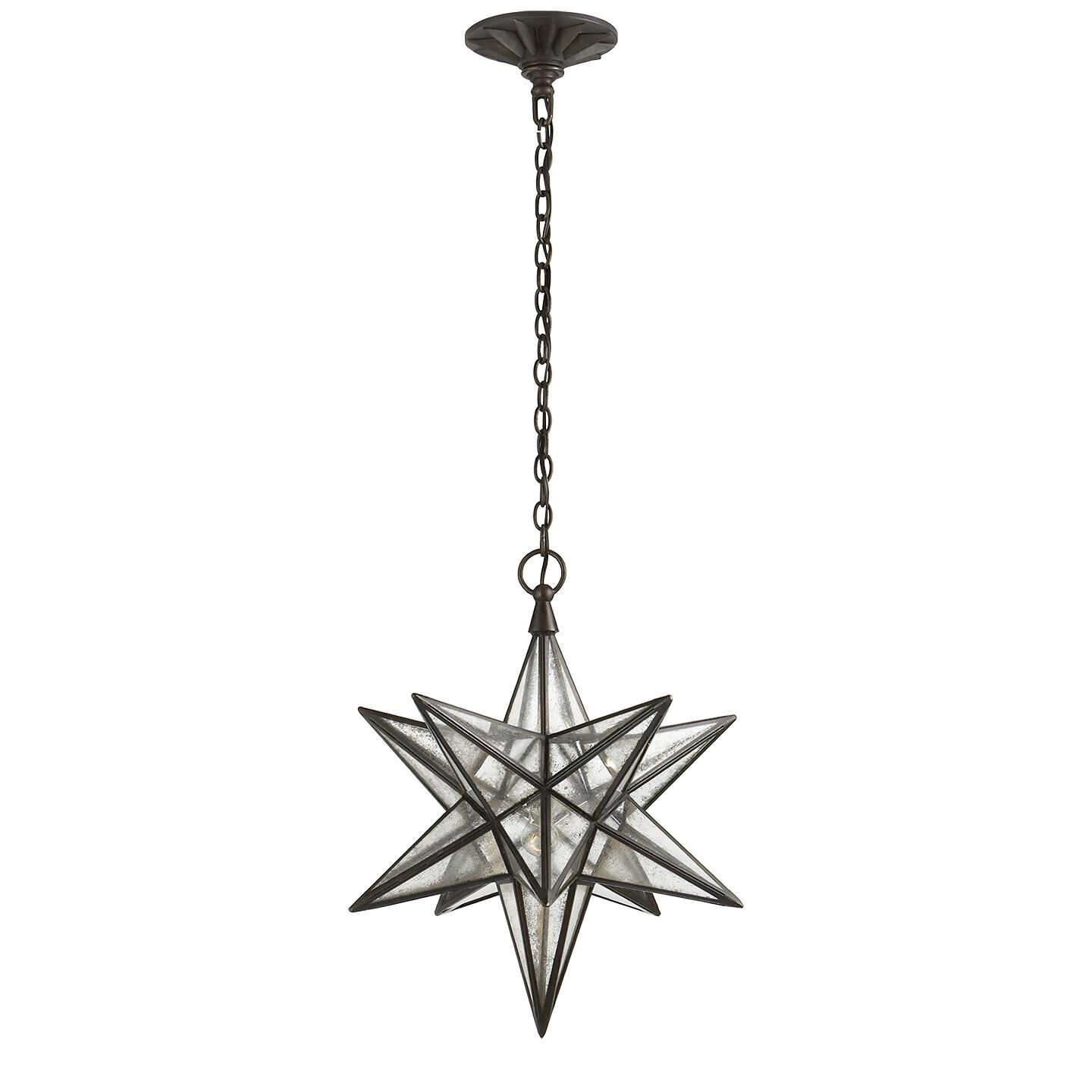 Visual Comfort Signature Collection Chapman & Myers Moravian Star 18 Inch Large Pendant