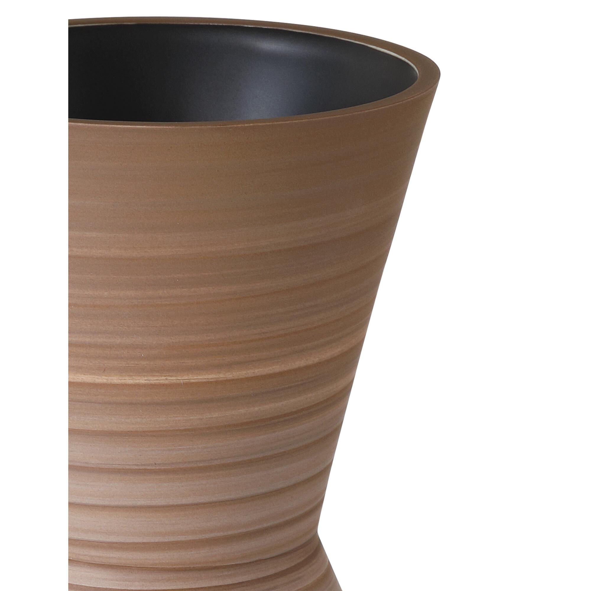 Shown in Brown and Light Blue finish