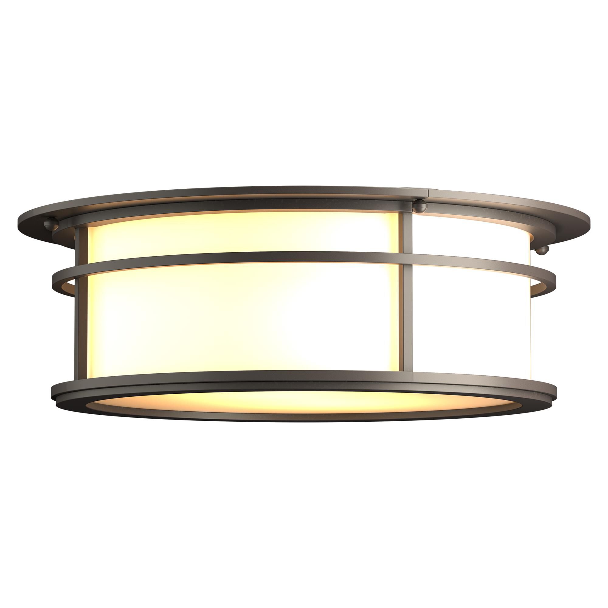 Province 14 Inch 2 Light Outdoor Flush Mount by Hubbardton Forge
