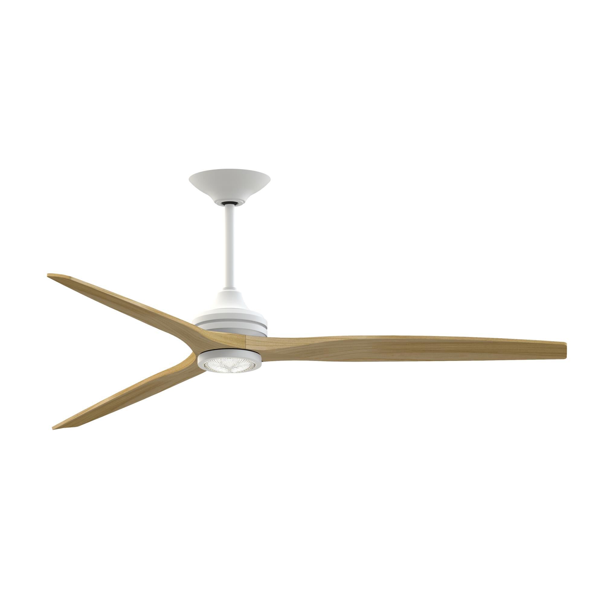 Shown in Matte White finish and Frosted Fresnel glass