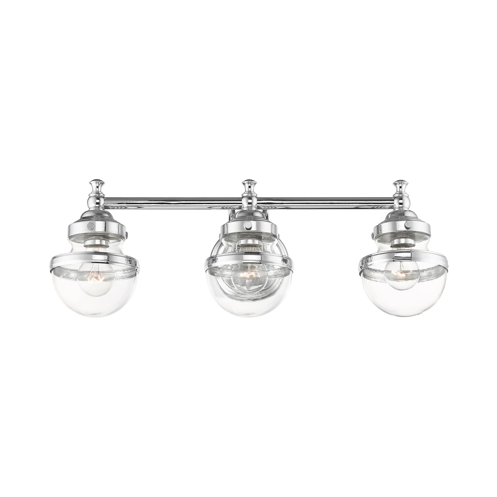 Oldwick 24 Inch 3 Light Bath Vanity Light by Livex Lighting