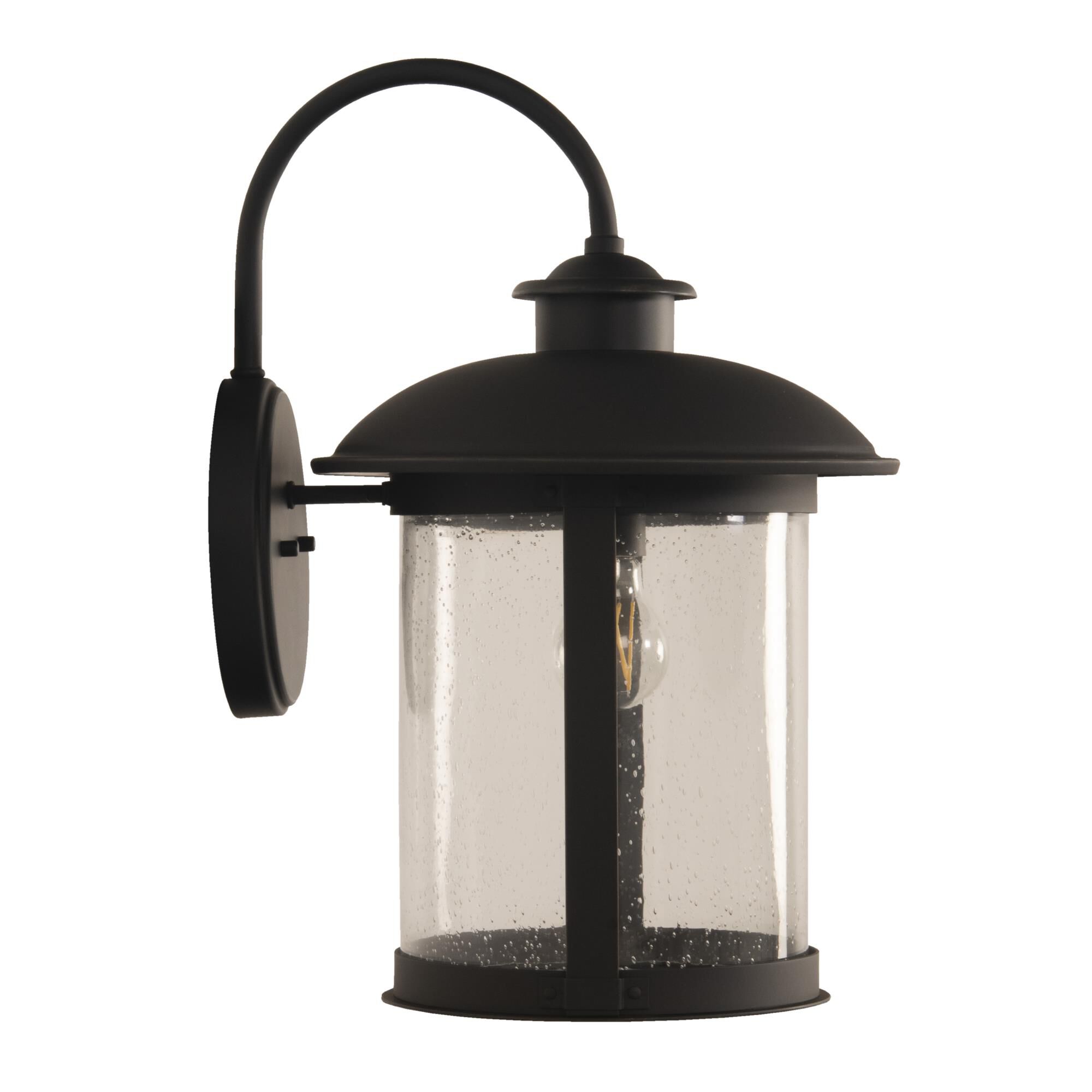 Shown in Dark Bronze Gilded finish and Cylinder glass