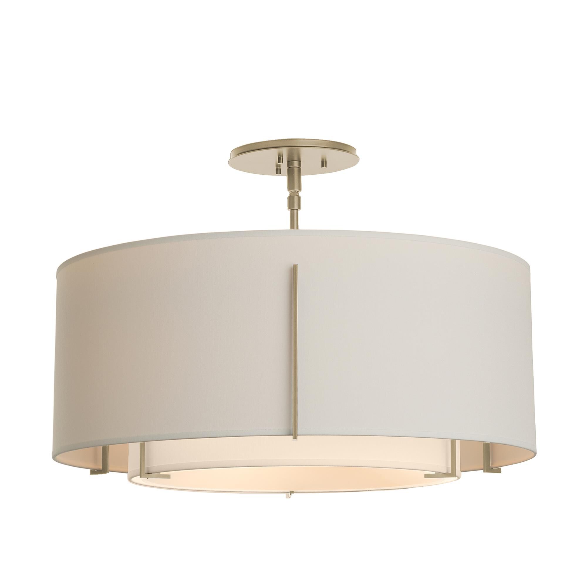 Shown in Soft Gold finish and Natural Anna Inner - Flax Outer shade