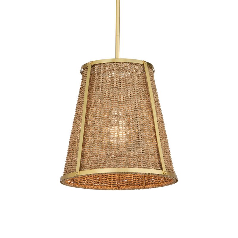 Suzanne Duin Deauville Small Pendant Light by Currey & Company