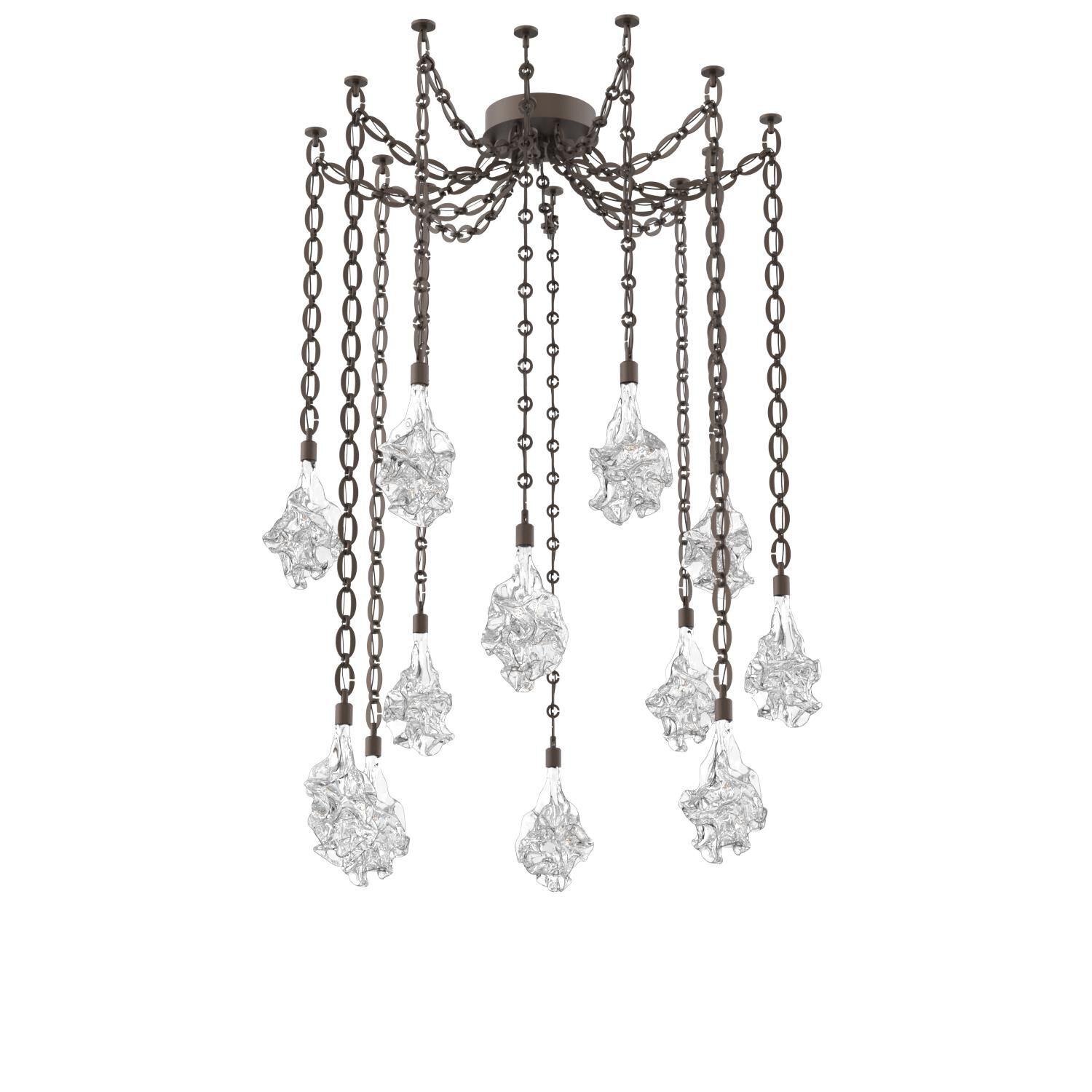 Levi Wilson Blossom 15 Inch Multi Pendant Light by Hammerton Studio