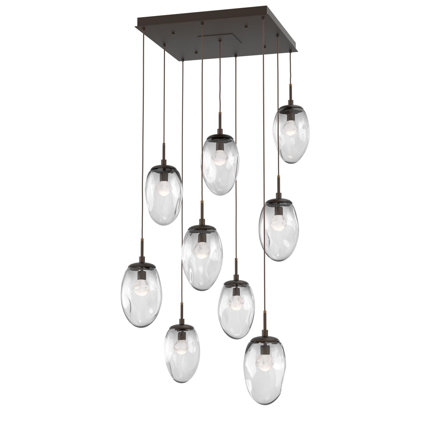Levi Wilson Nebula 32 Inch 9 Light LED Multi Light Pendant by Hammerton Studio