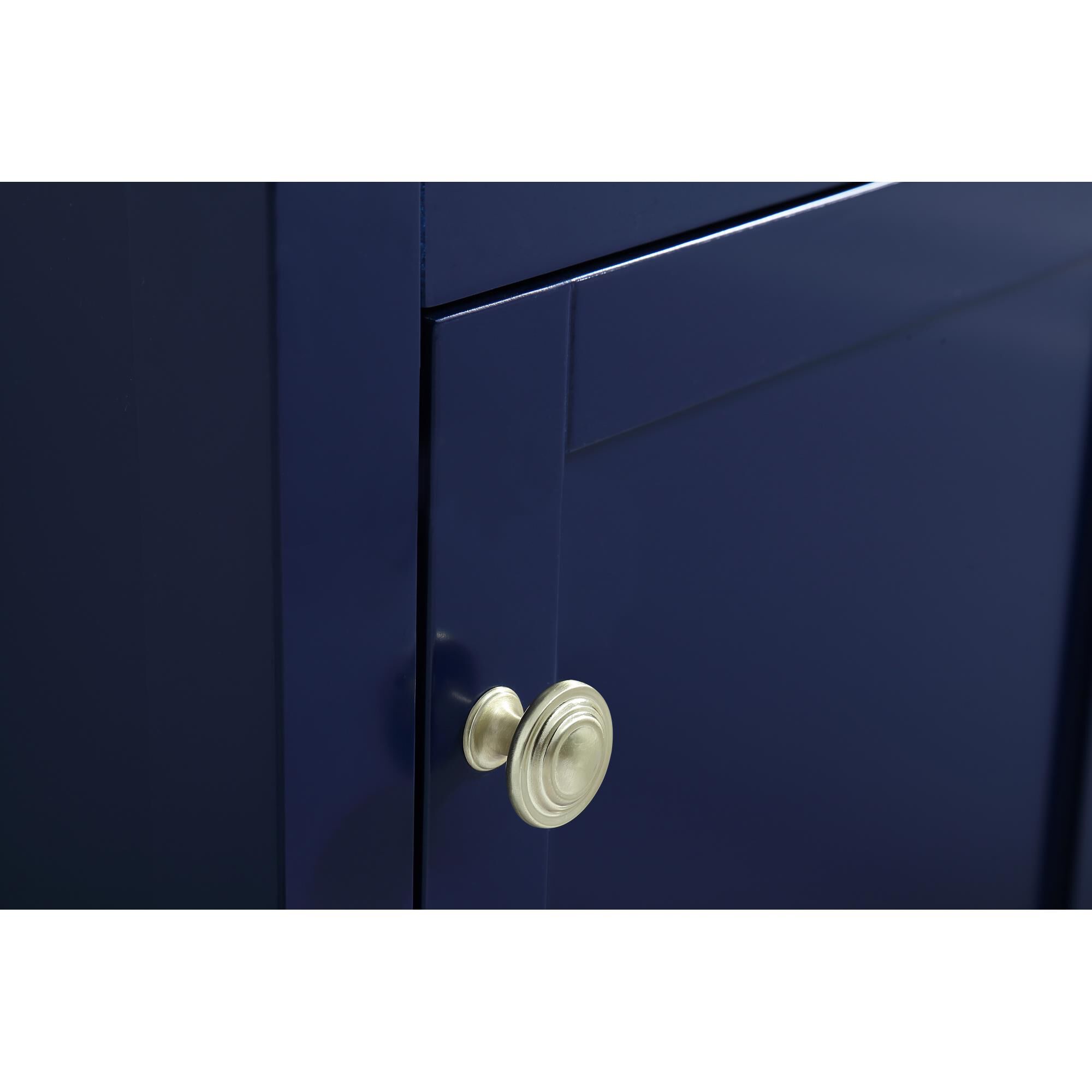 Shown in Blue And Gold With White finish