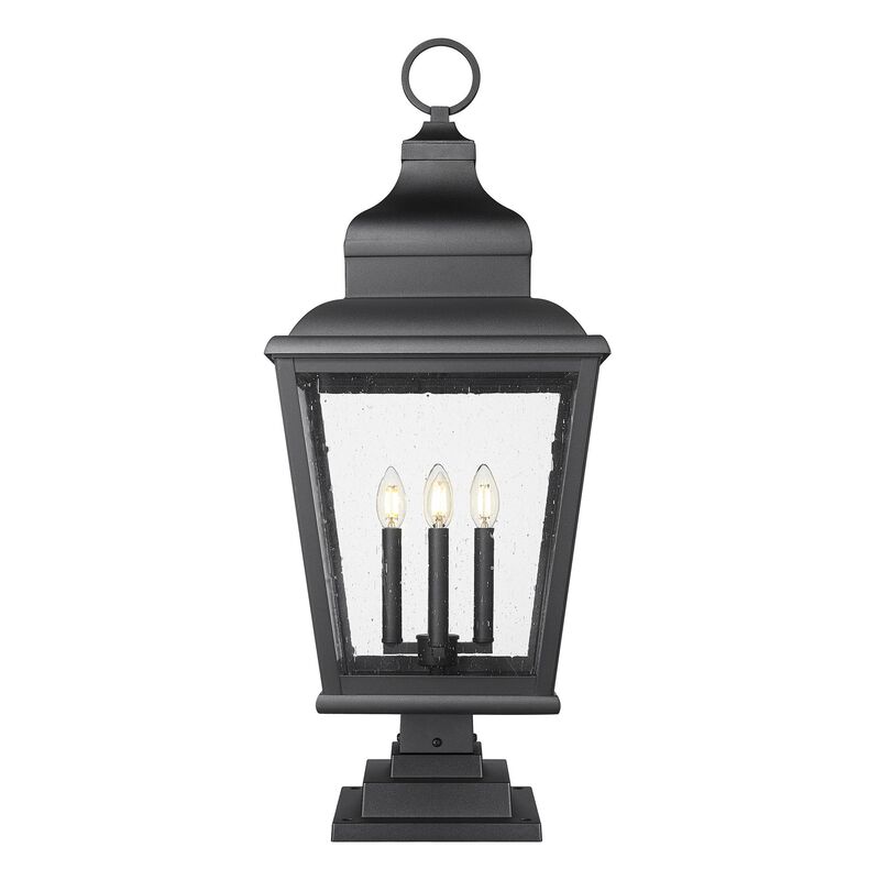 Raphael 35 Inch Outdoor Pier Lamp by Z-lite