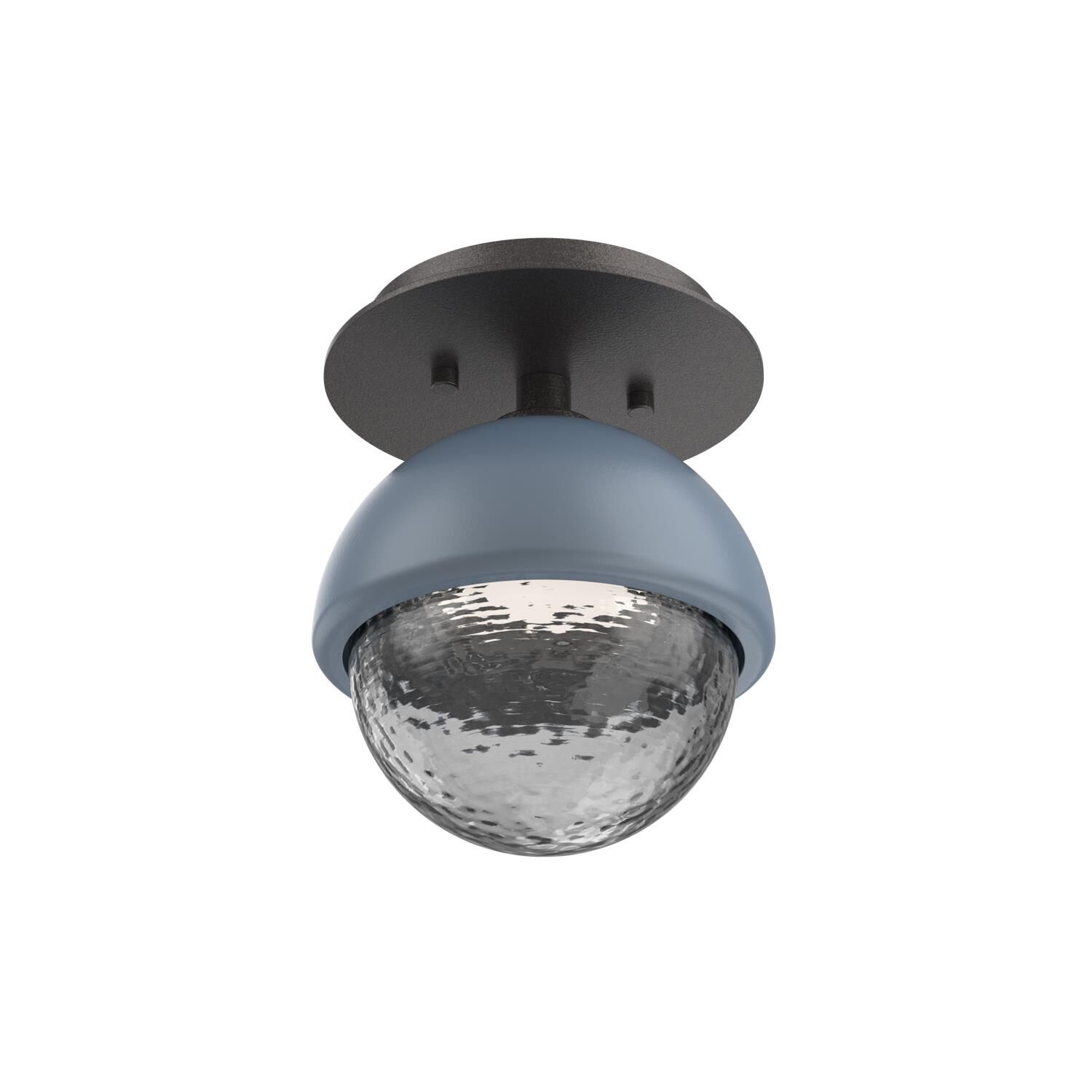 Levi Wilson Cabochon 6 Inch Flush Mount by Hammerton Studio