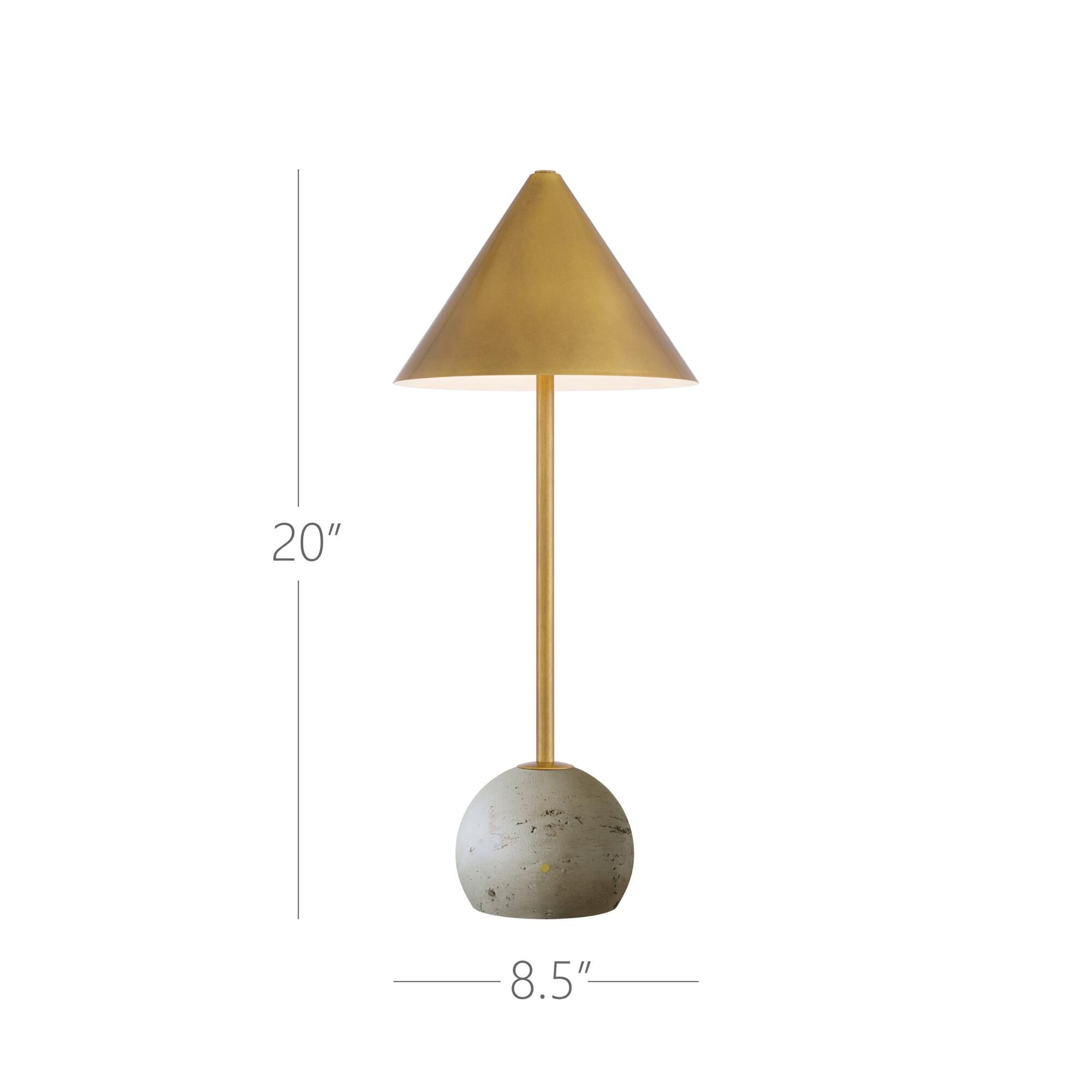 Journey 20 Inch Table Lamp by Currey and Company