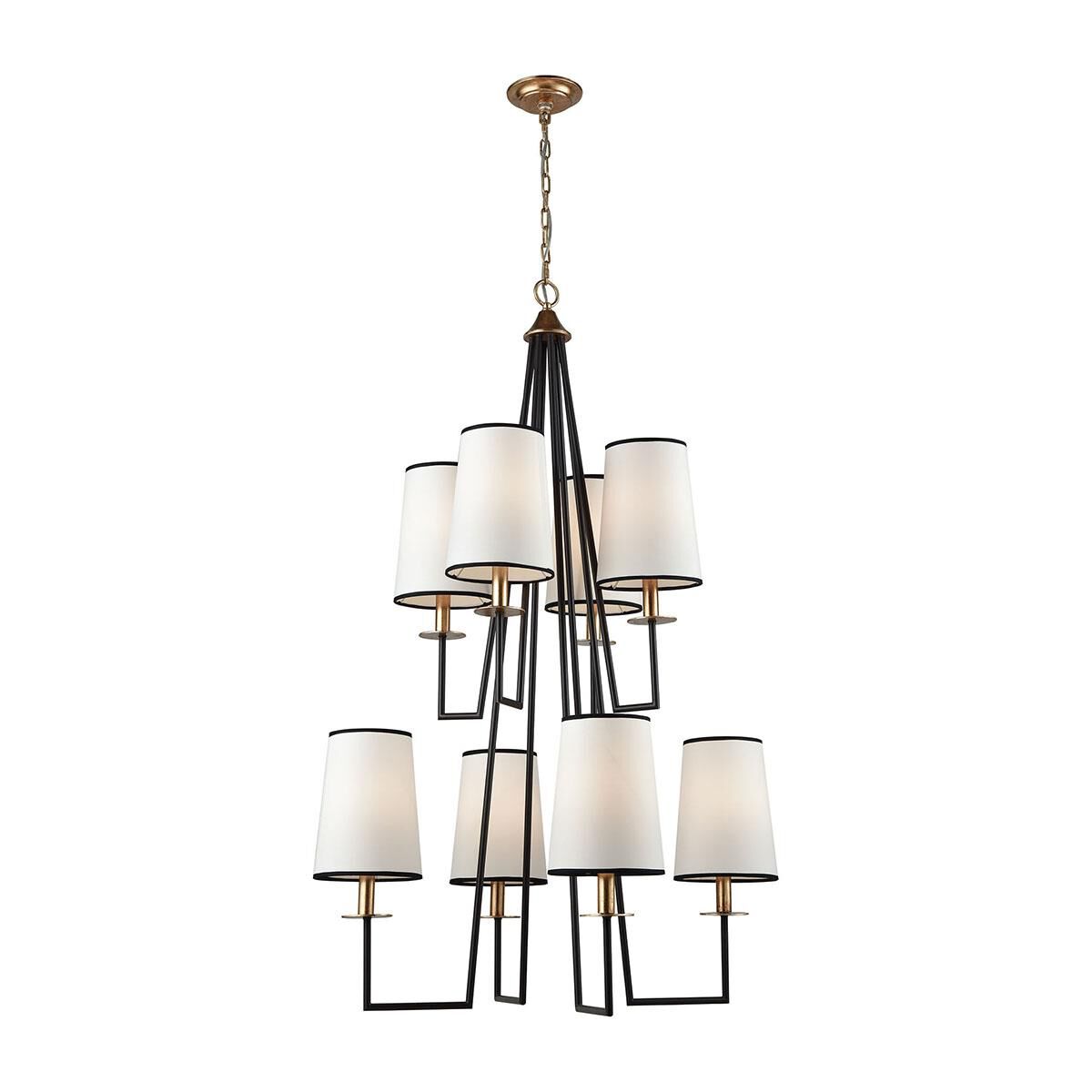 Nico 30 Inch 8 Light Chandelier by Dimond Lighting