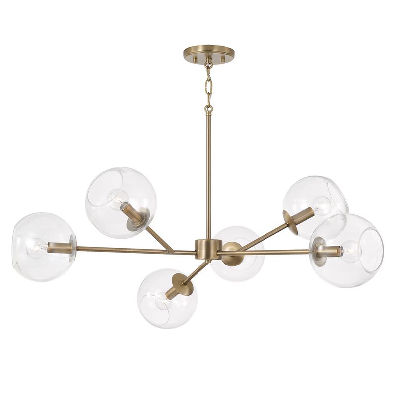 Atlas 38 Inch Chandelier by Capital Lighting