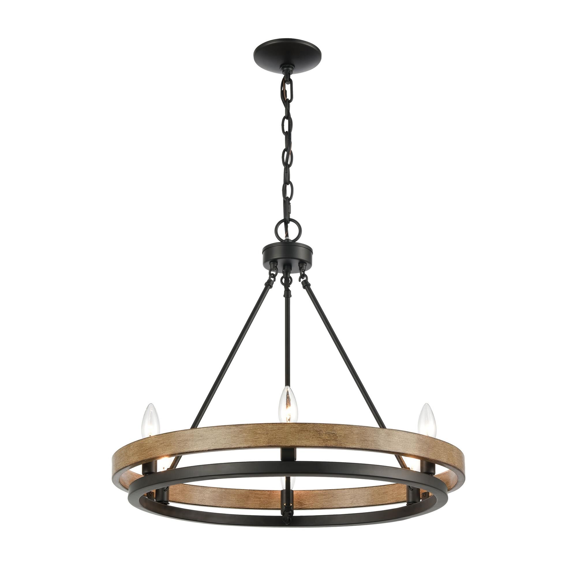 Ramsey 24 Inch 8 Light Chandelier by ELK Lighting