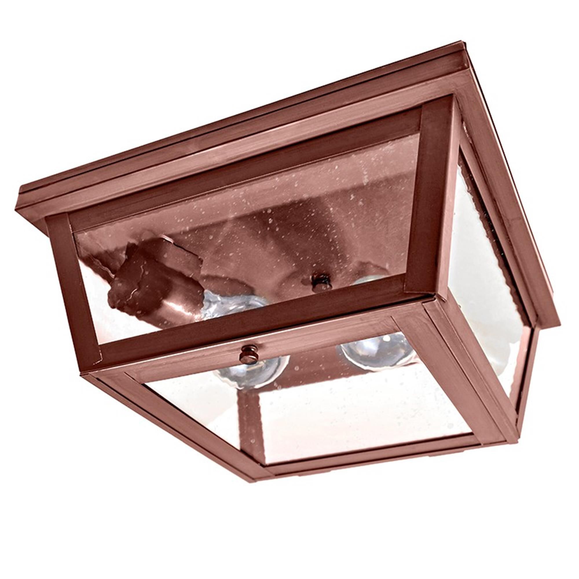 Williams 11 Inch 2 Light Outdoor Flush Mount,