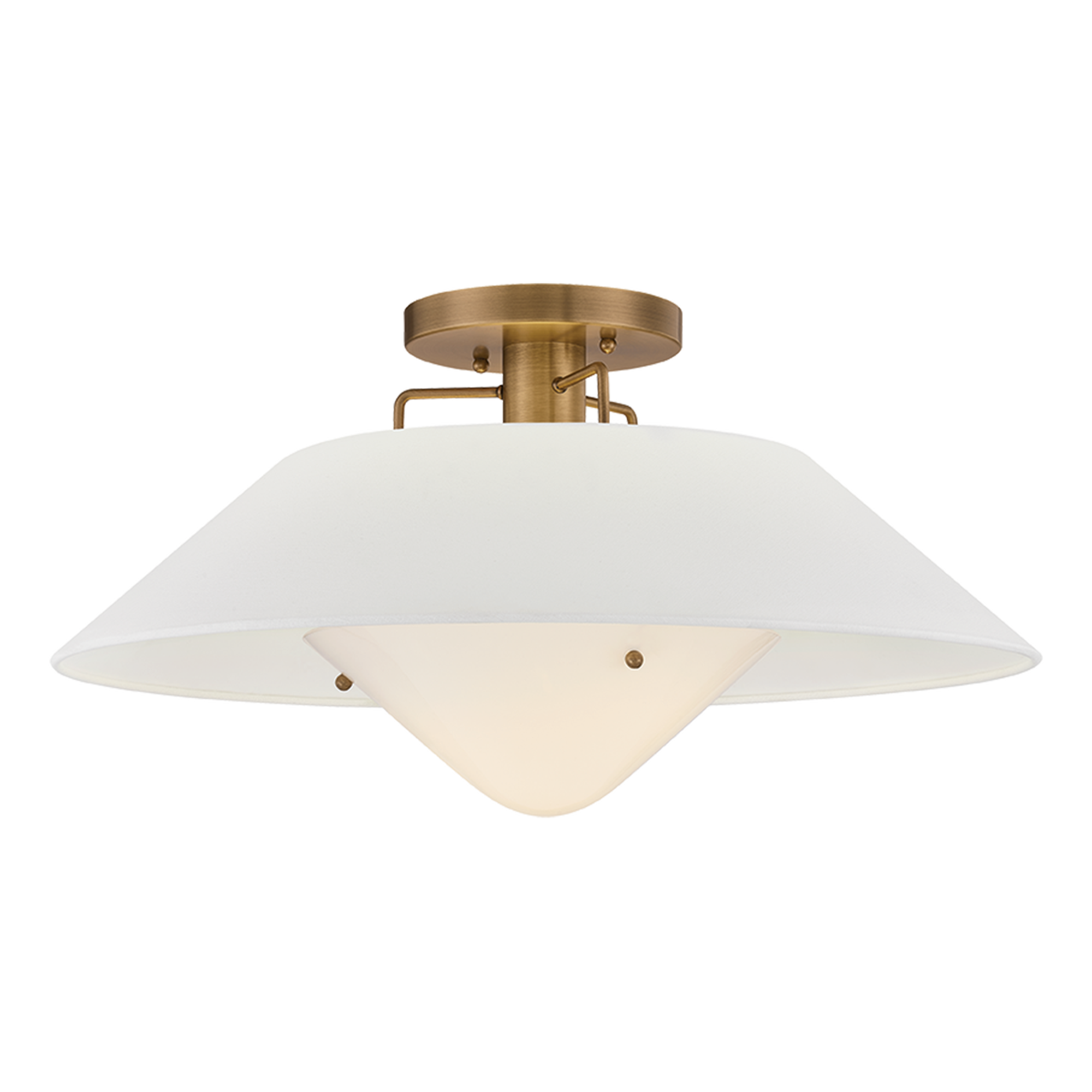 Otto 20 Inch Semi Flush Mount,