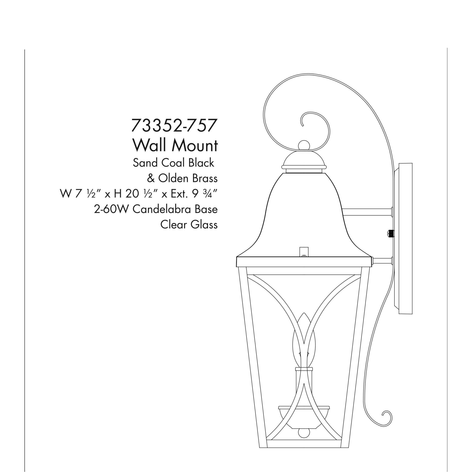 Cardigan 21 Inch Outdoor Wall Light by Minka Lavery