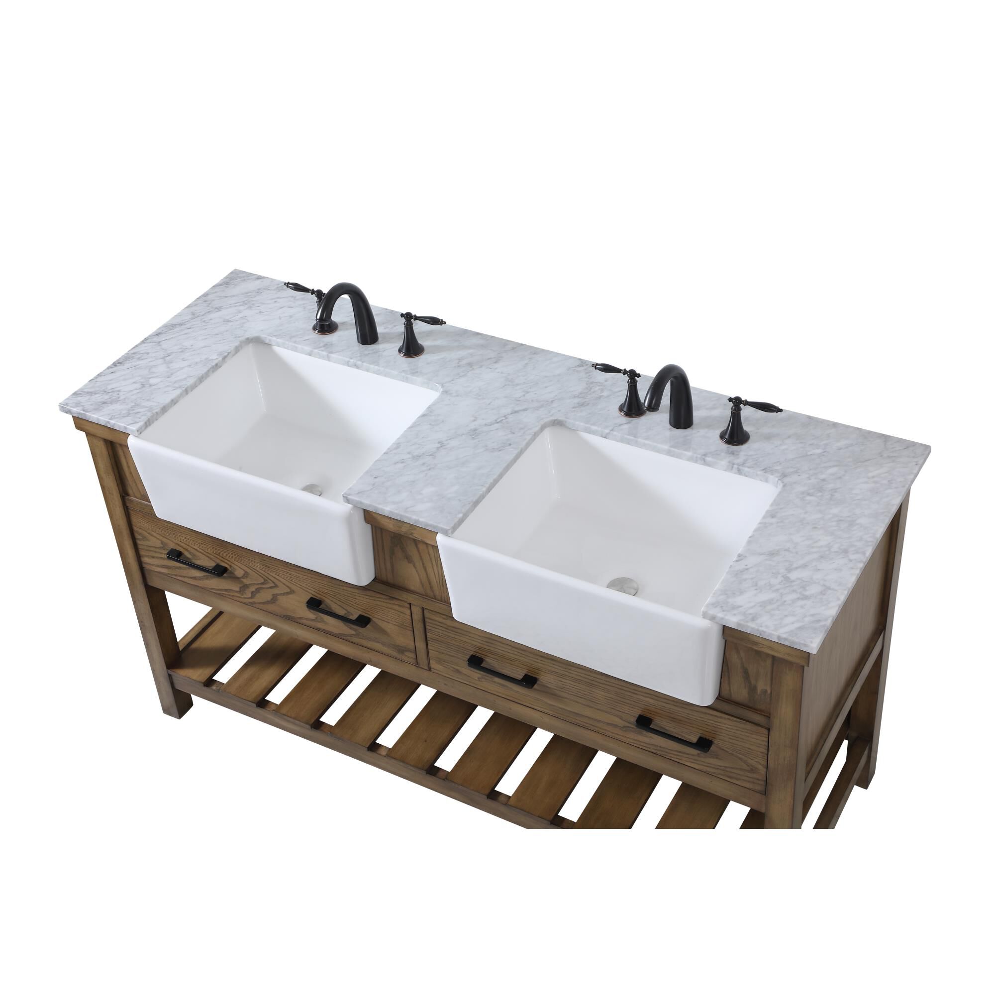 Shown in Driftwood finish