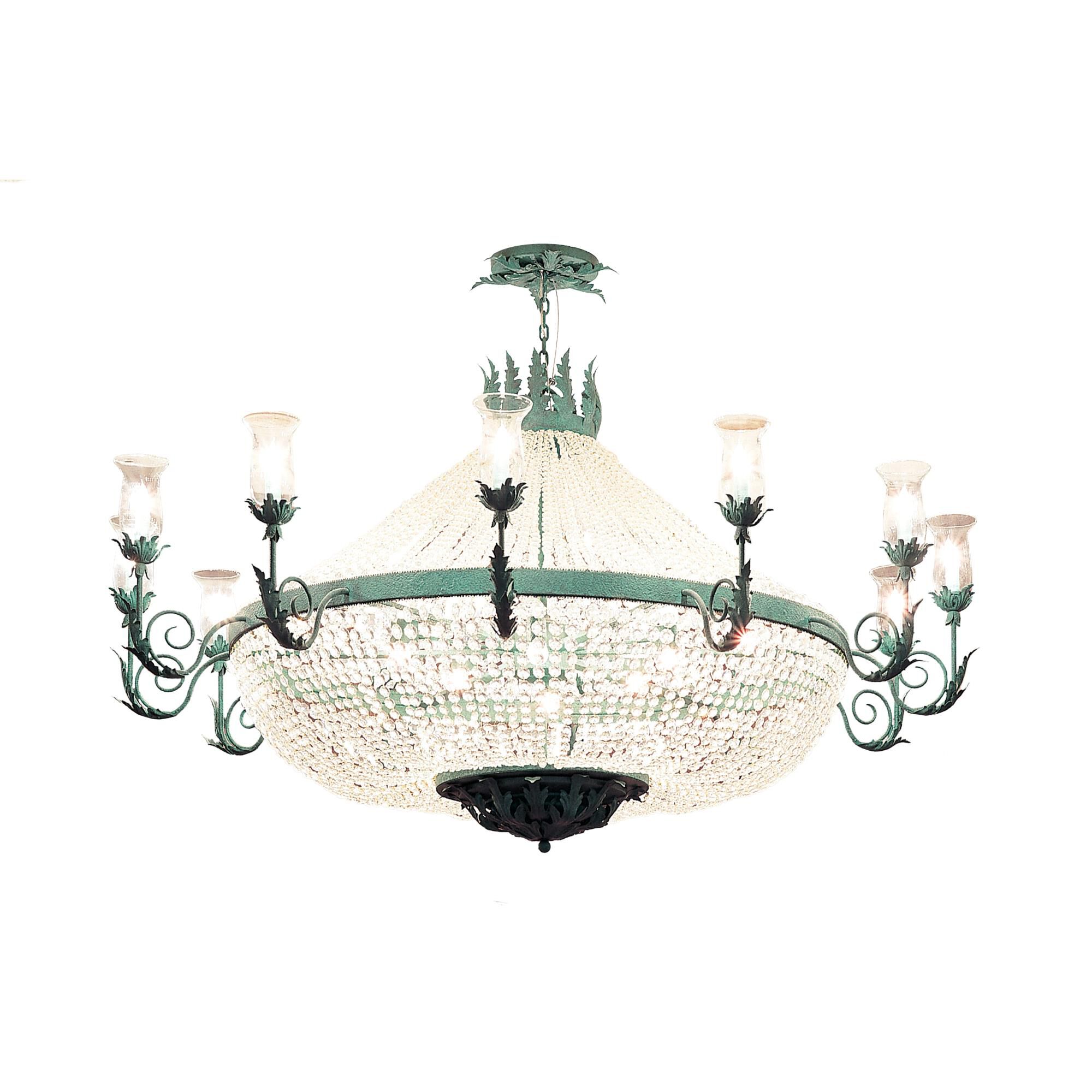 84 Inch 30 Light Semi Flush Mount by Meyda Lighting